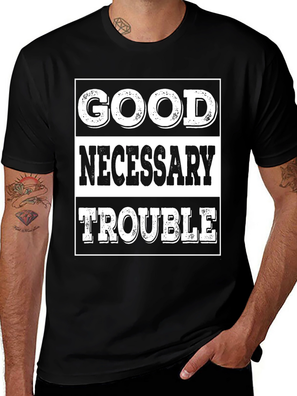 Good Necessary Trouble Graphic T-Shirt