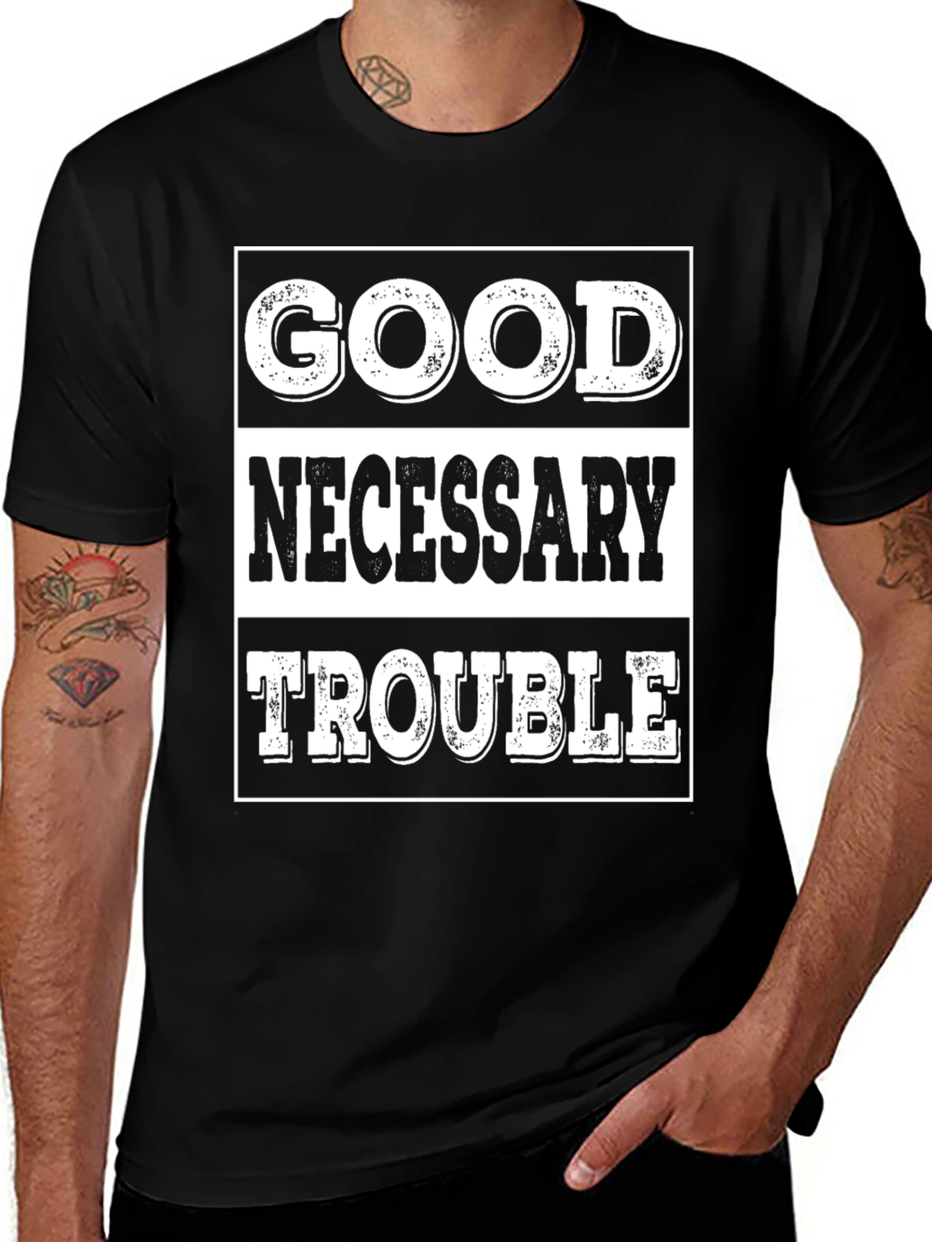 Good Necessary Trouble Graphic T-Shirt