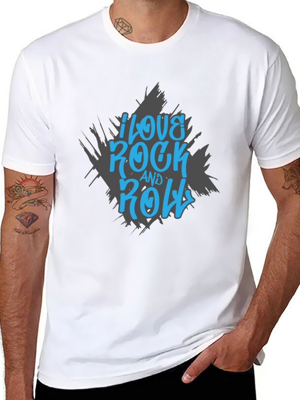 I Love Rock and Roll Graphic Tee