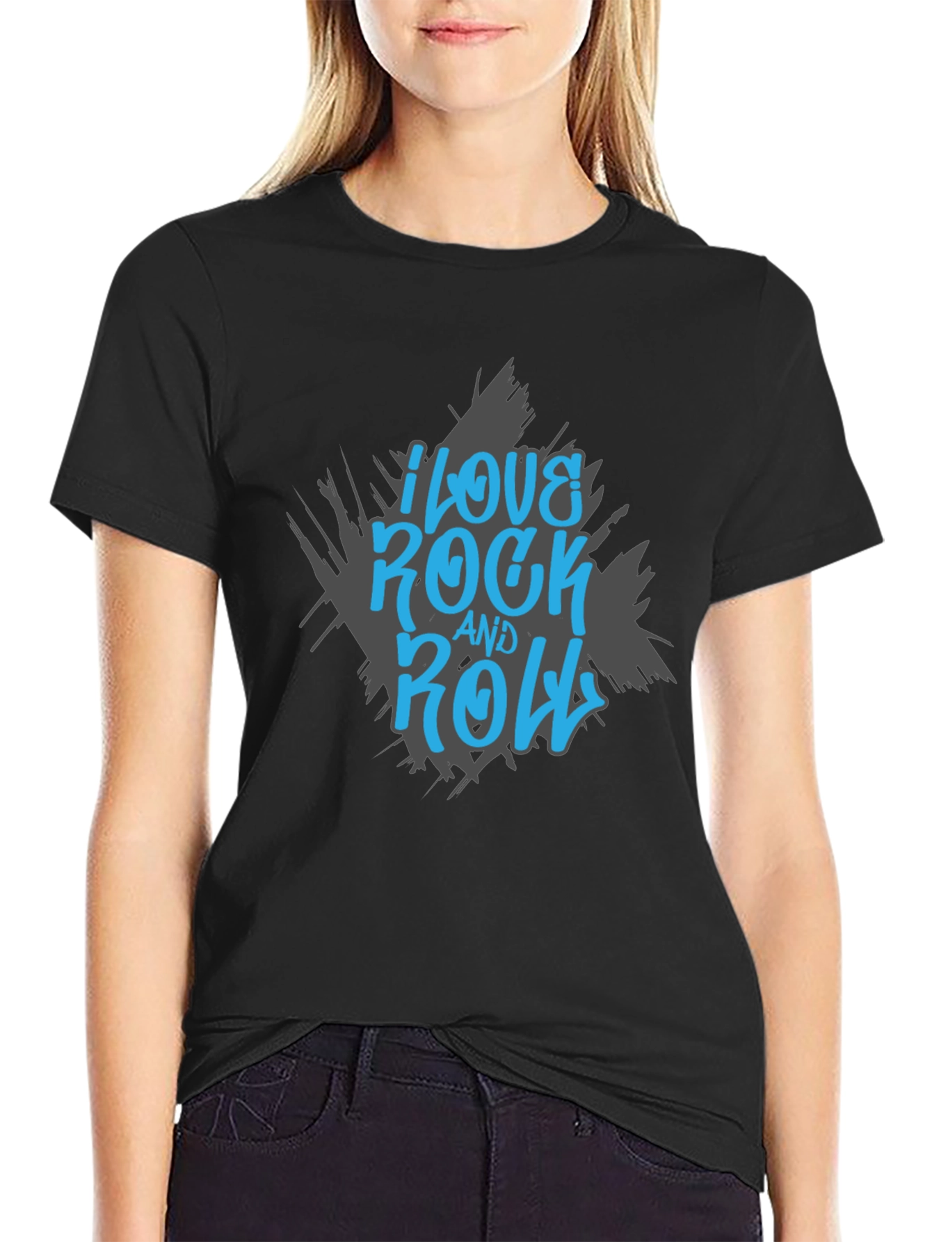 I Love Rock and Roll Graphic Tee