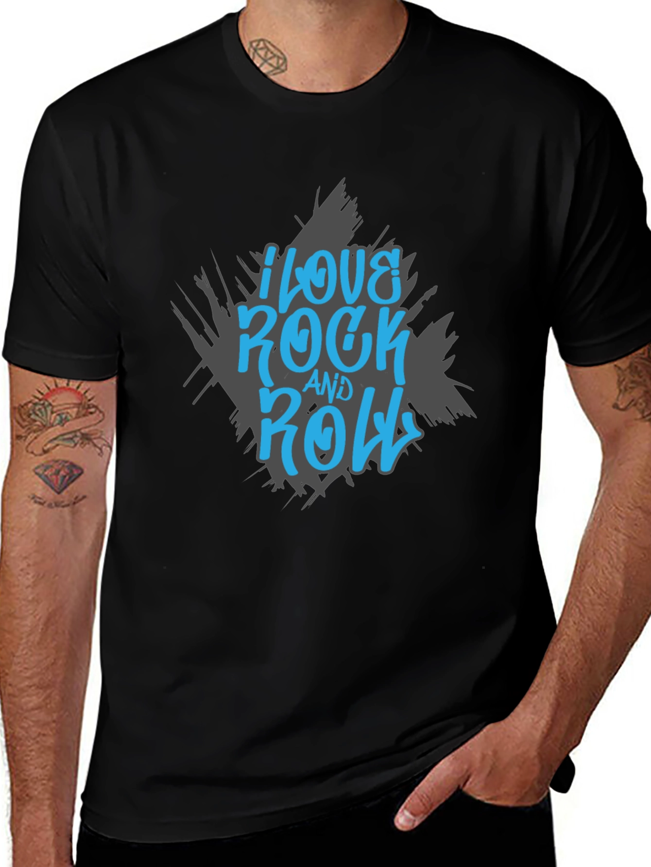 I Love Rock and Roll Graphic Tee