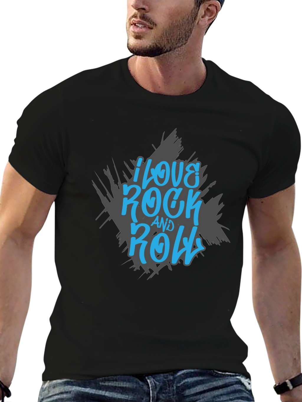 I Love Rock and Roll Graphic Tee