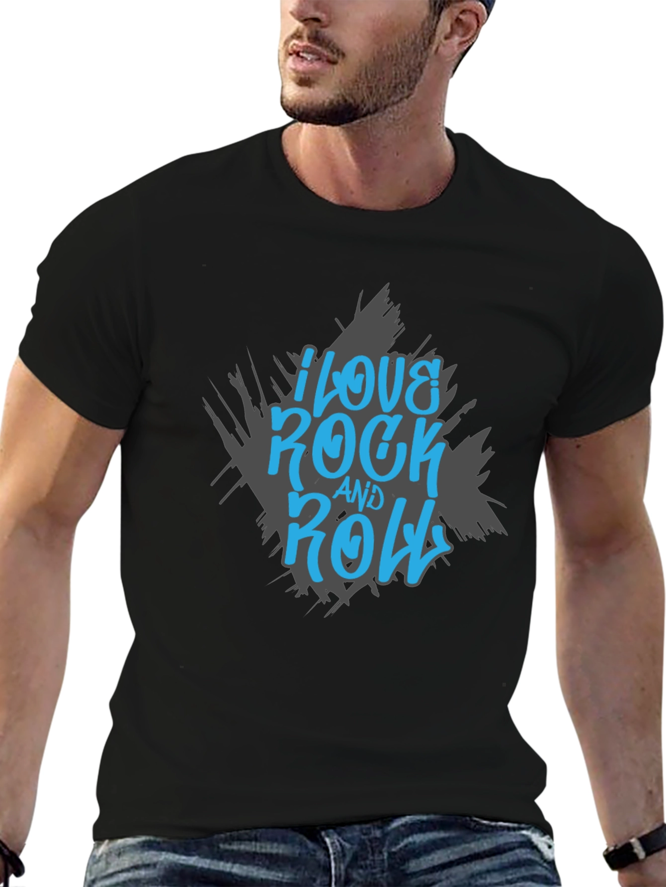 I Love Rock and Roll Graphic Tee
