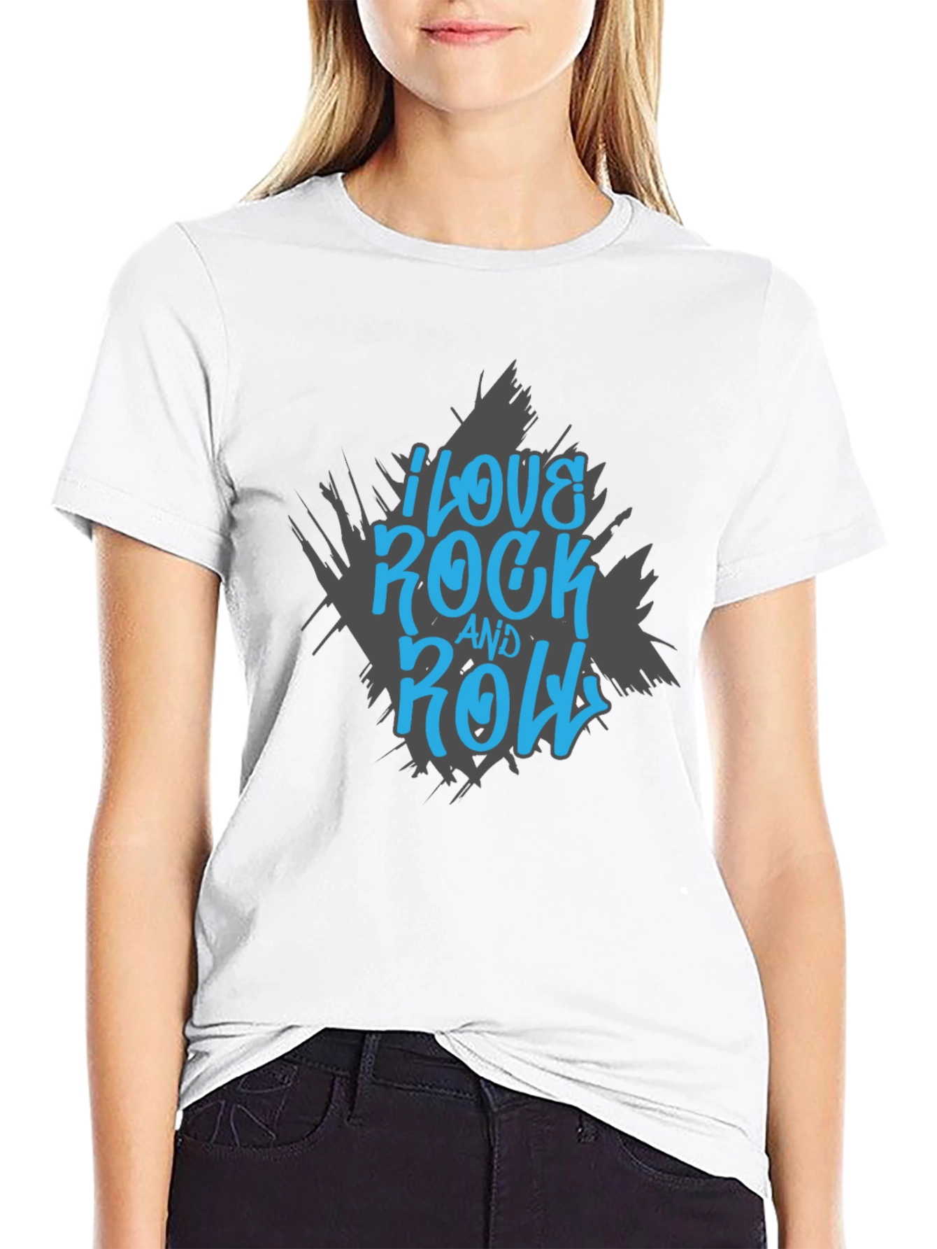 I Love Rock and Roll Graphic Tee