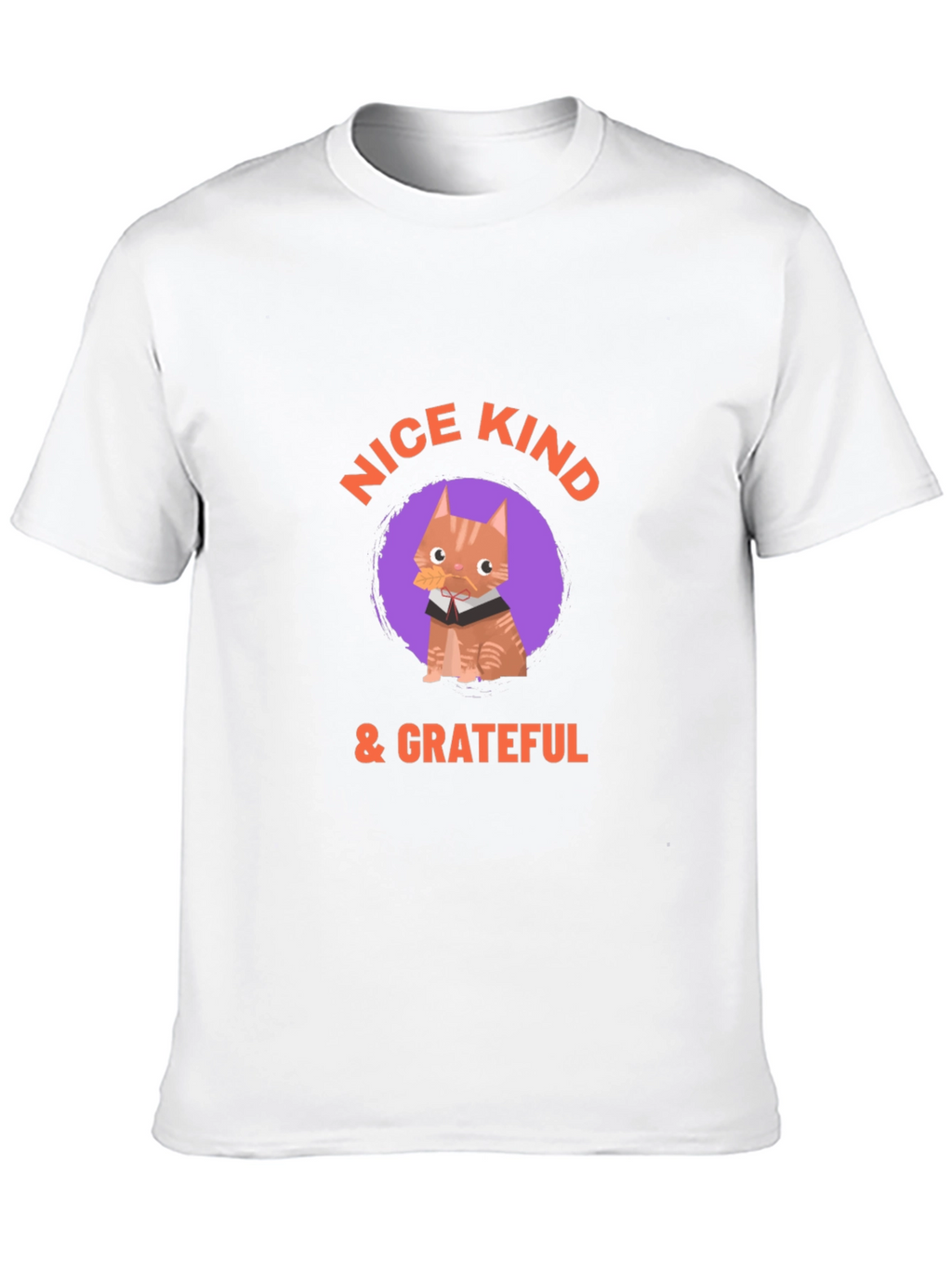 Kind Cat Graphic Tee - Mens Black T-Shirt