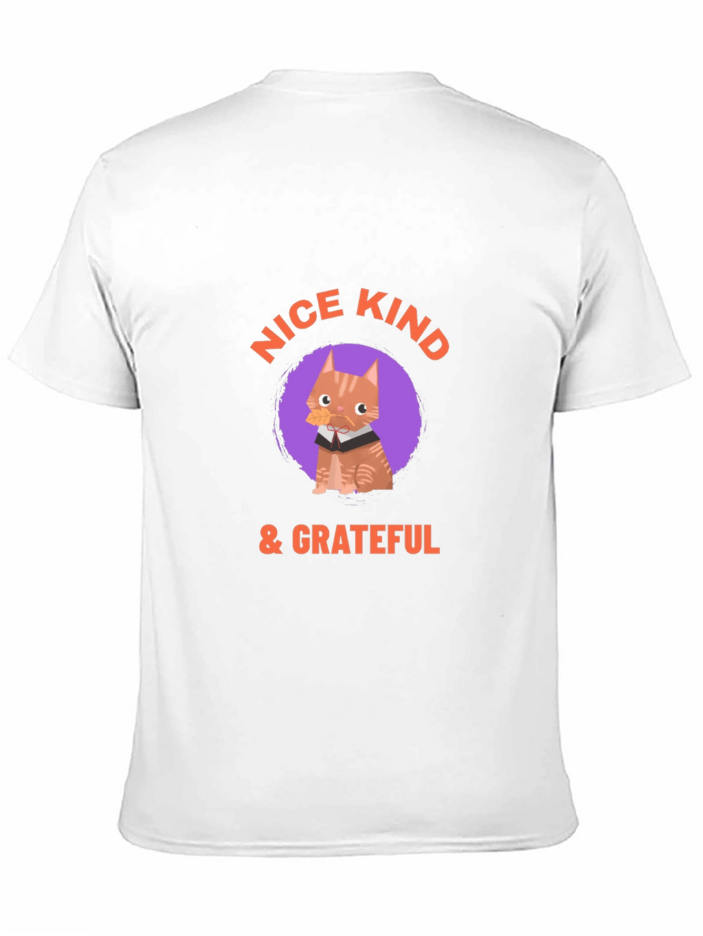 Kind Cat Graphic Tee - Mens Black T-Shirt