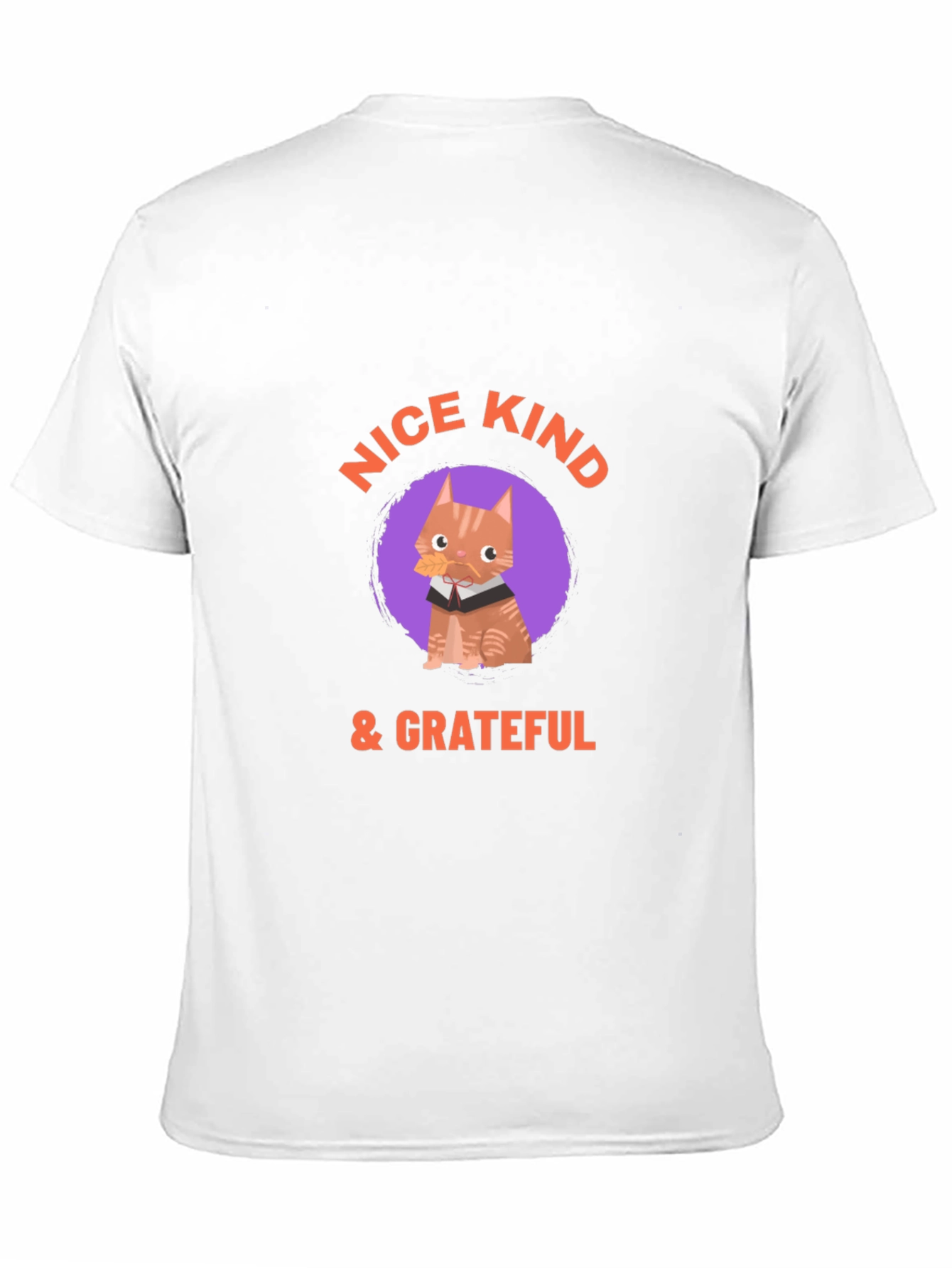 Kind Cat Graphic Tee - Mens Black T-Shirt