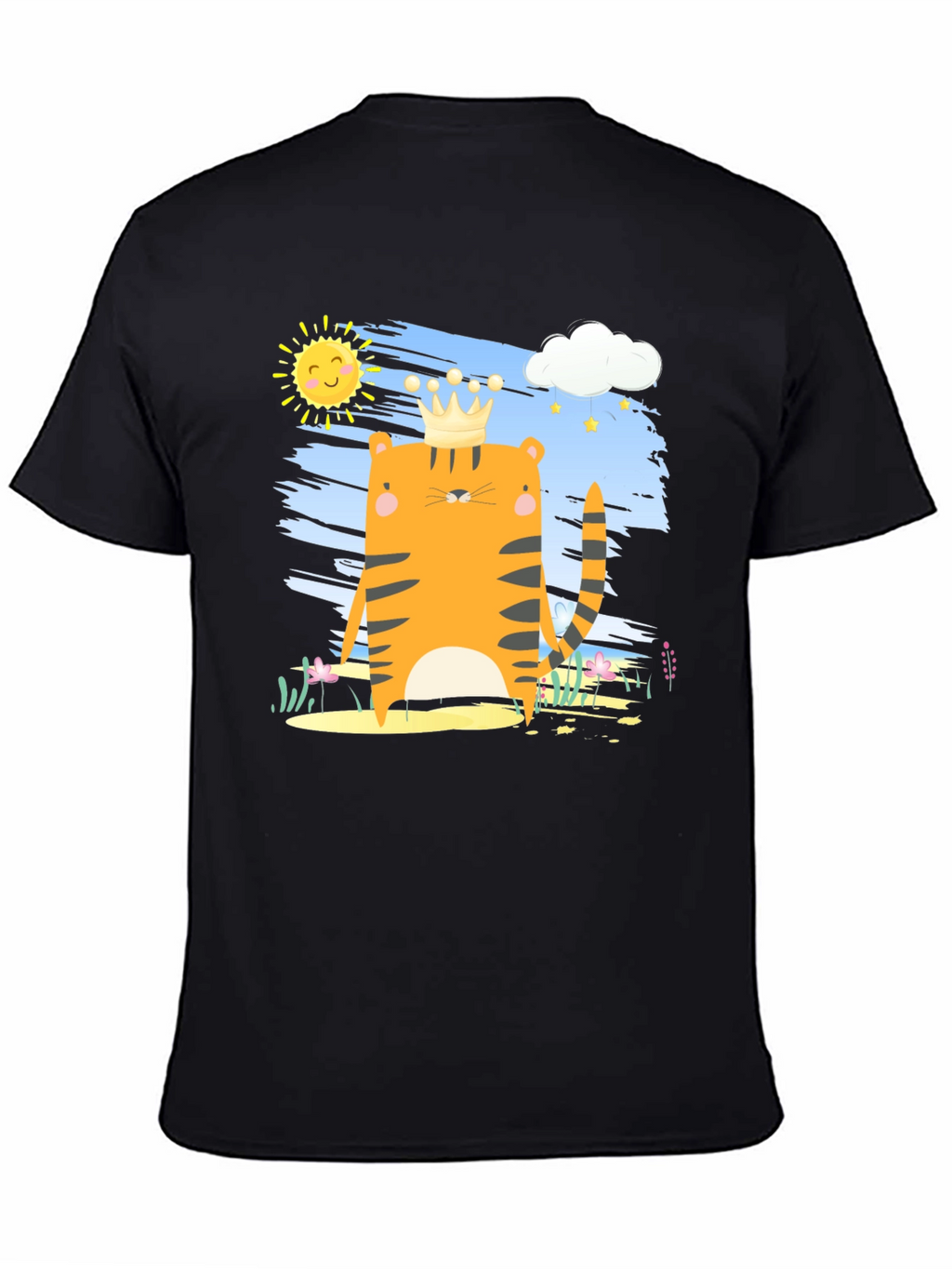 Tiger King T-Shirt - Cartoon Graphic Tee