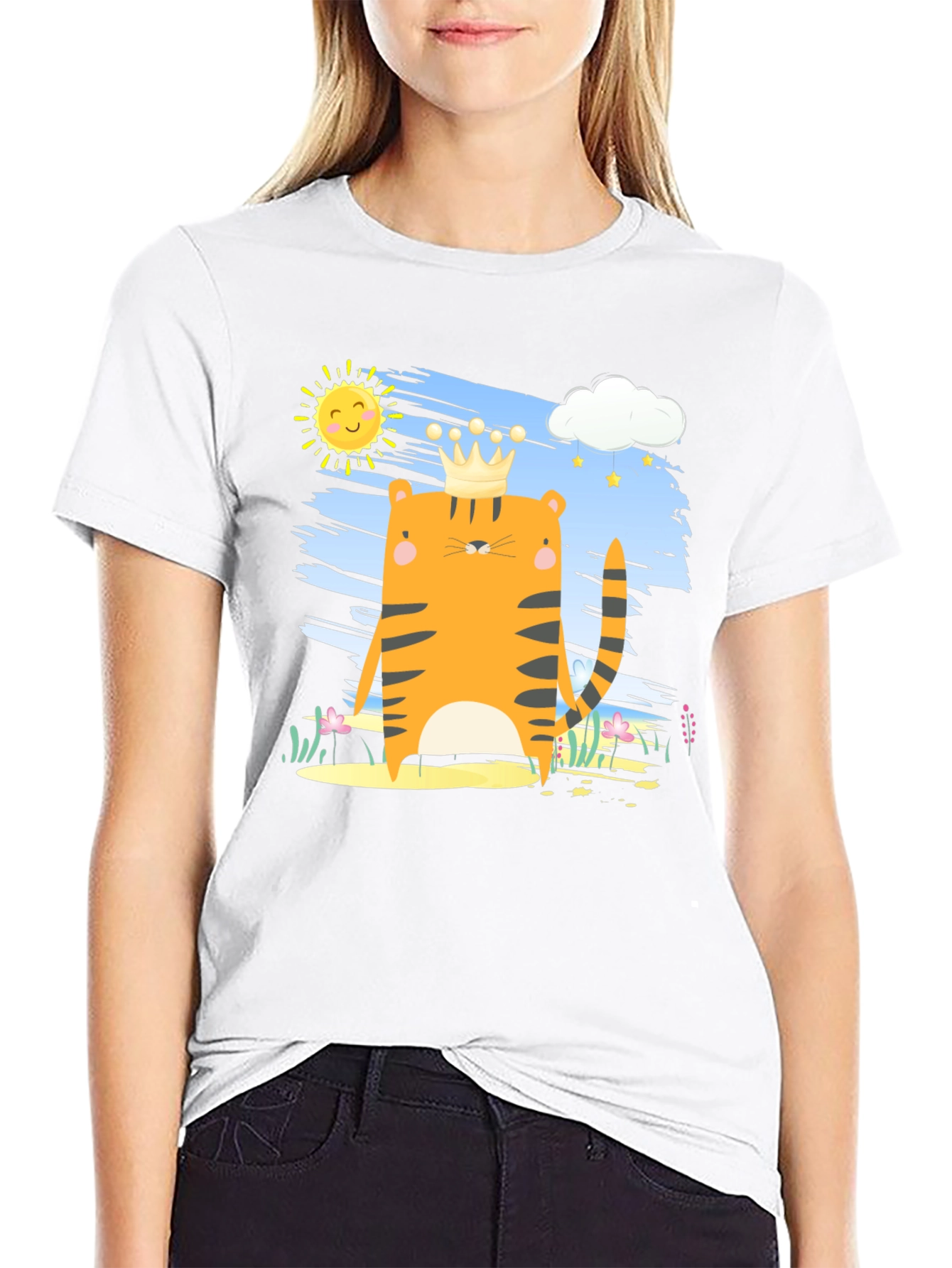 Tiger King T-Shirt - Cartoon Graphic Tee