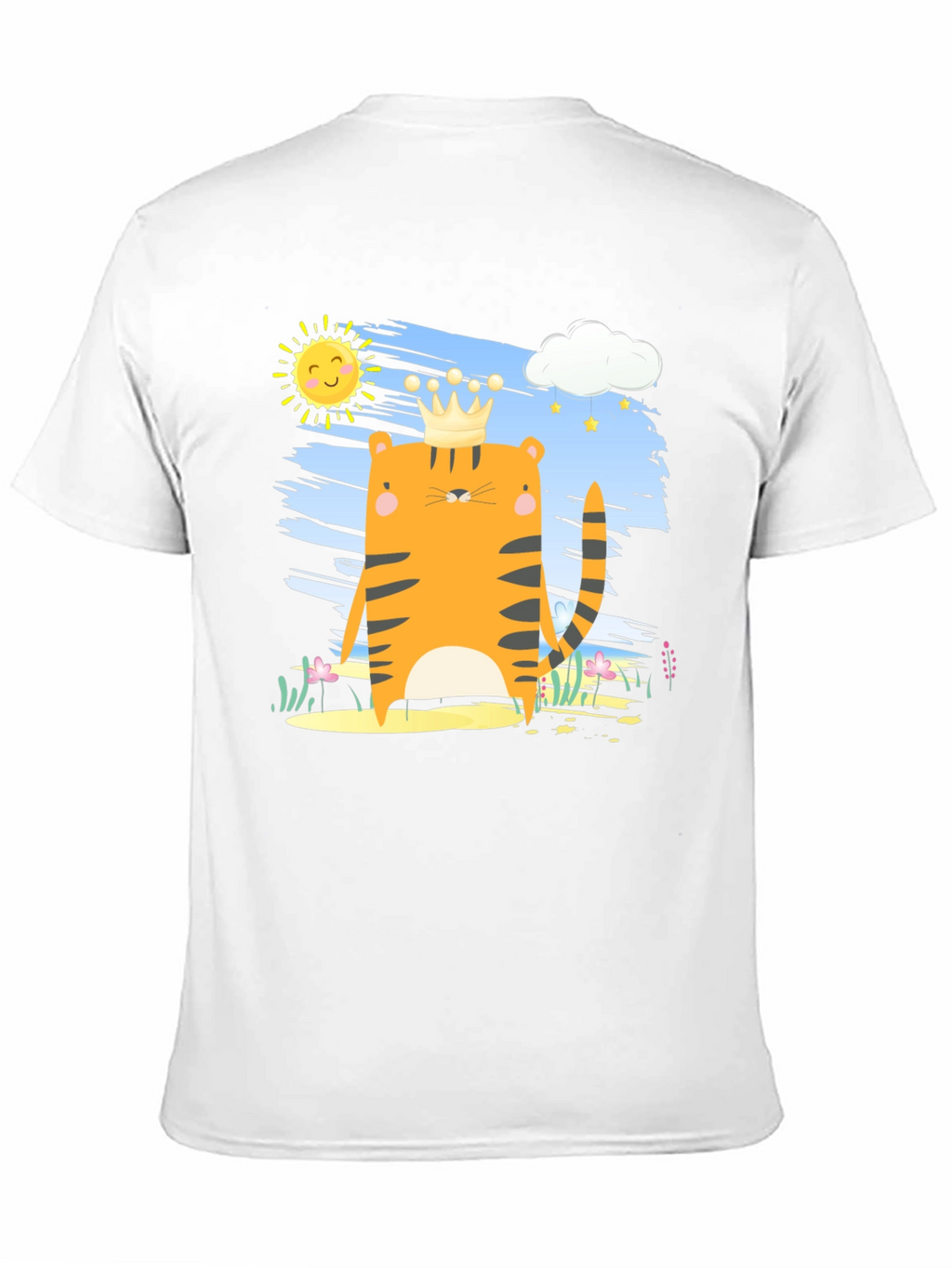 Tiger King T-Shirt - Cartoon Graphic Tee