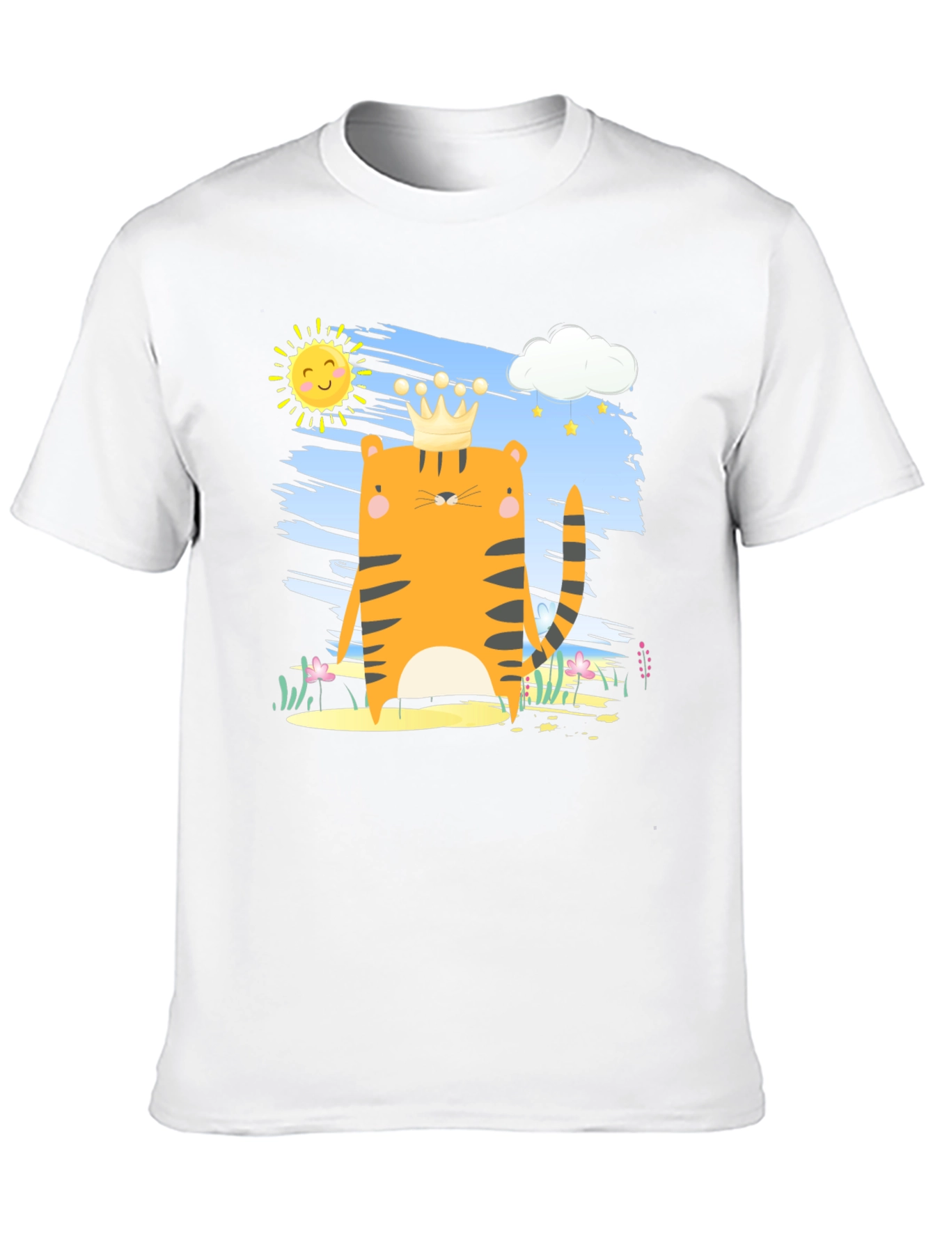 Tiger King T-Shirt - Cartoon Graphic Tee