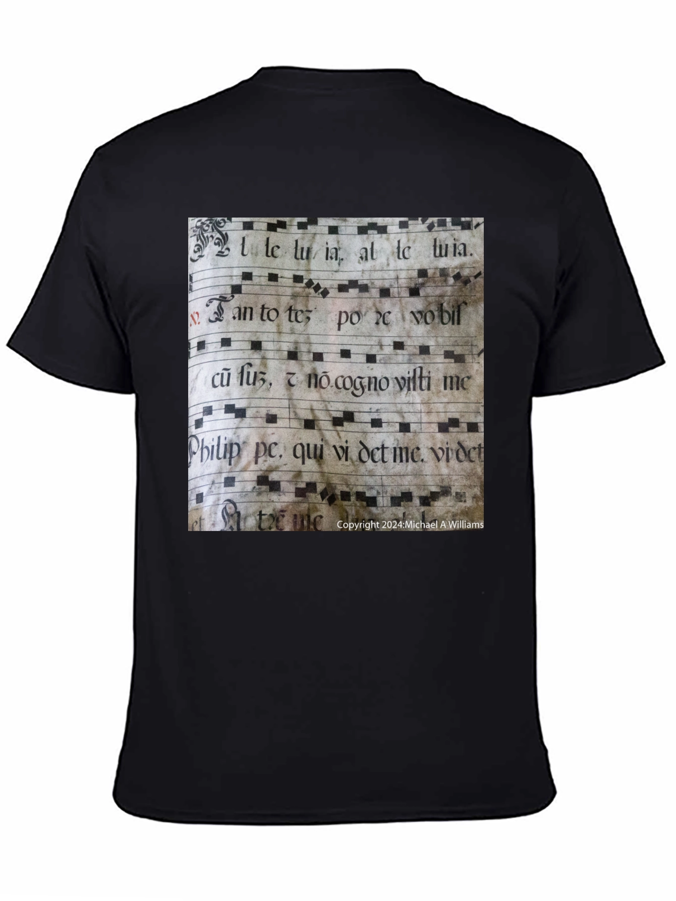 Vintage Sheet Music Graphic Tee