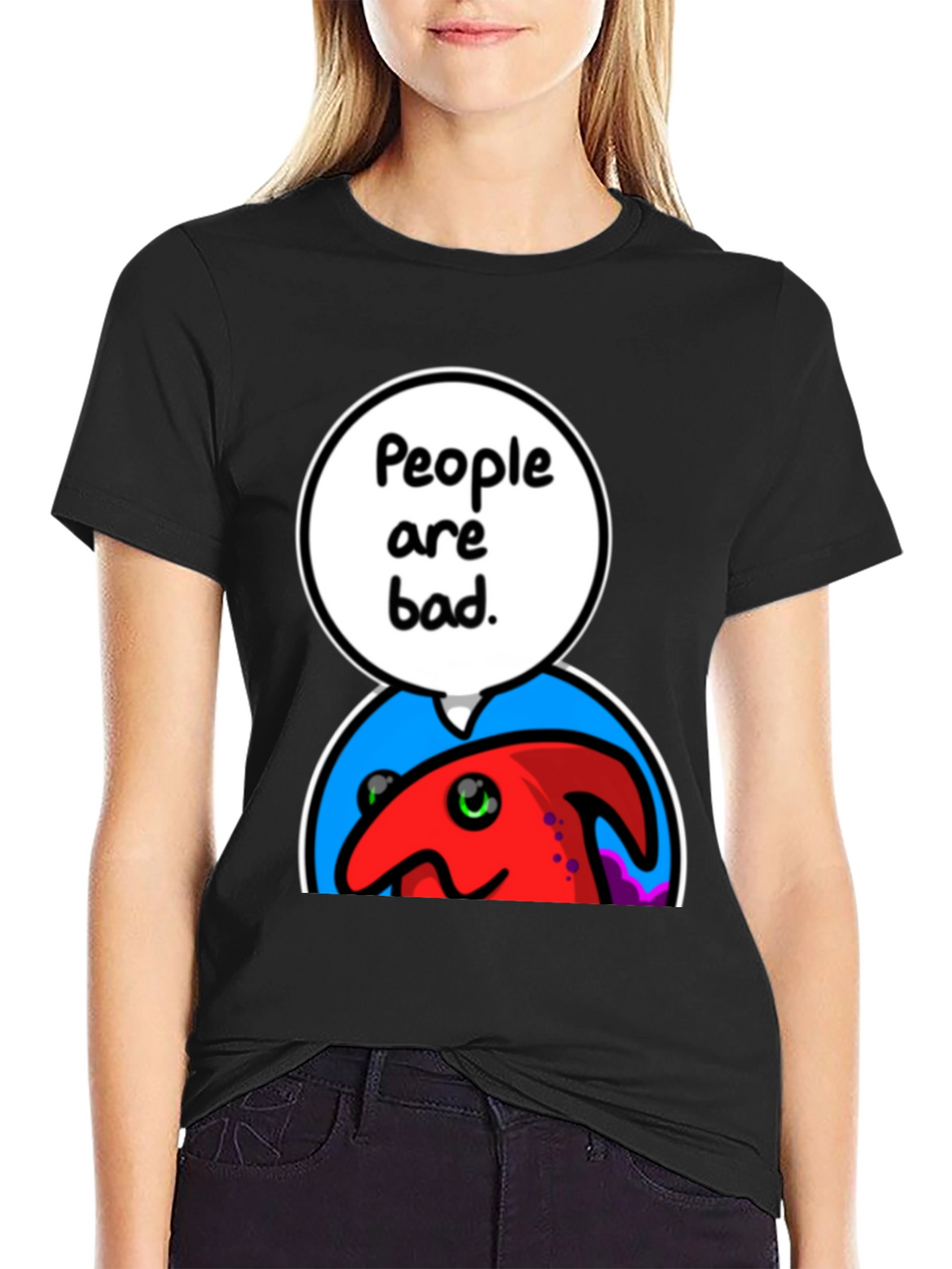 People Are Bad Graphic T-Shirt