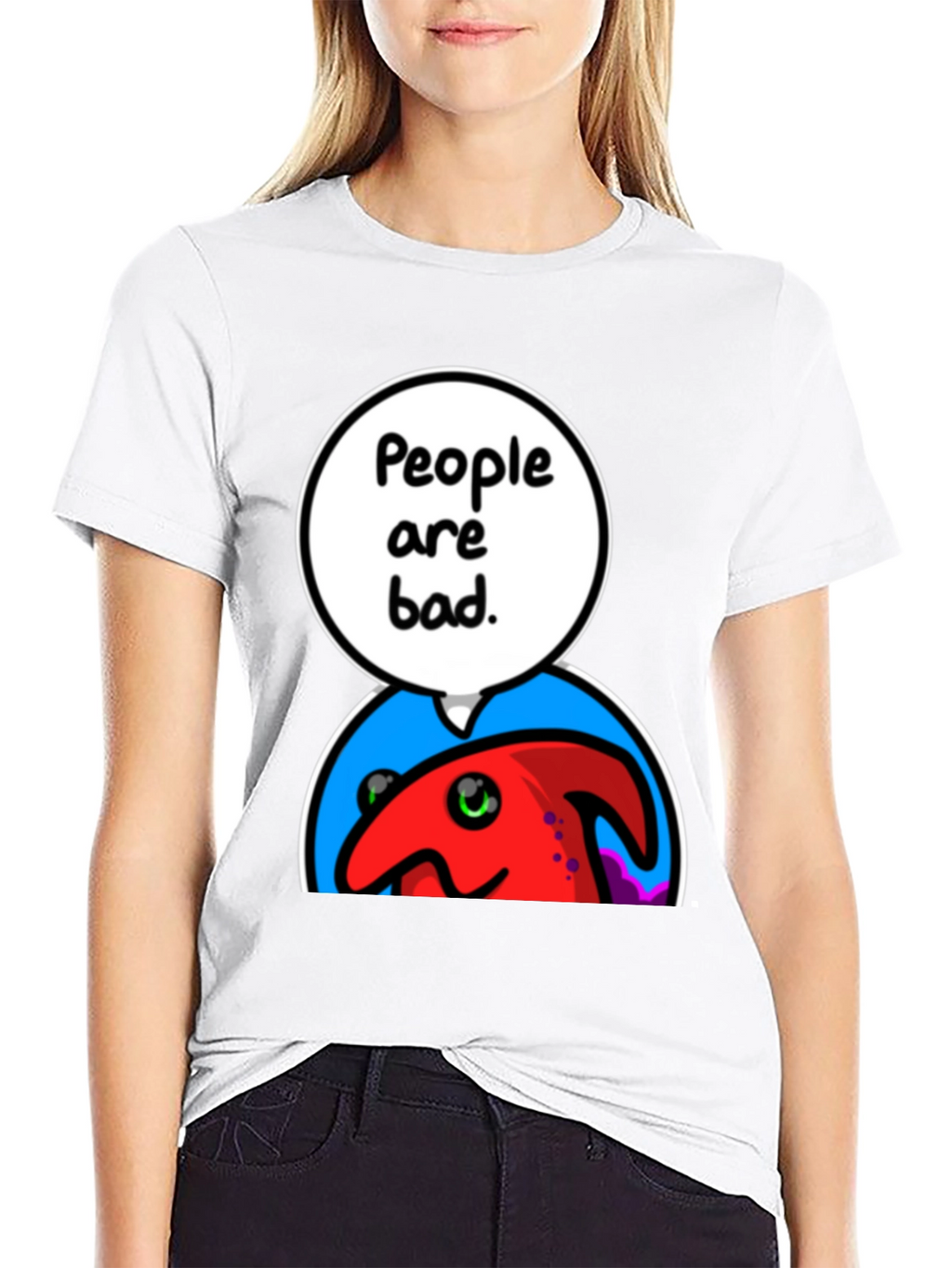 People Are Bad Graphic T-Shirt