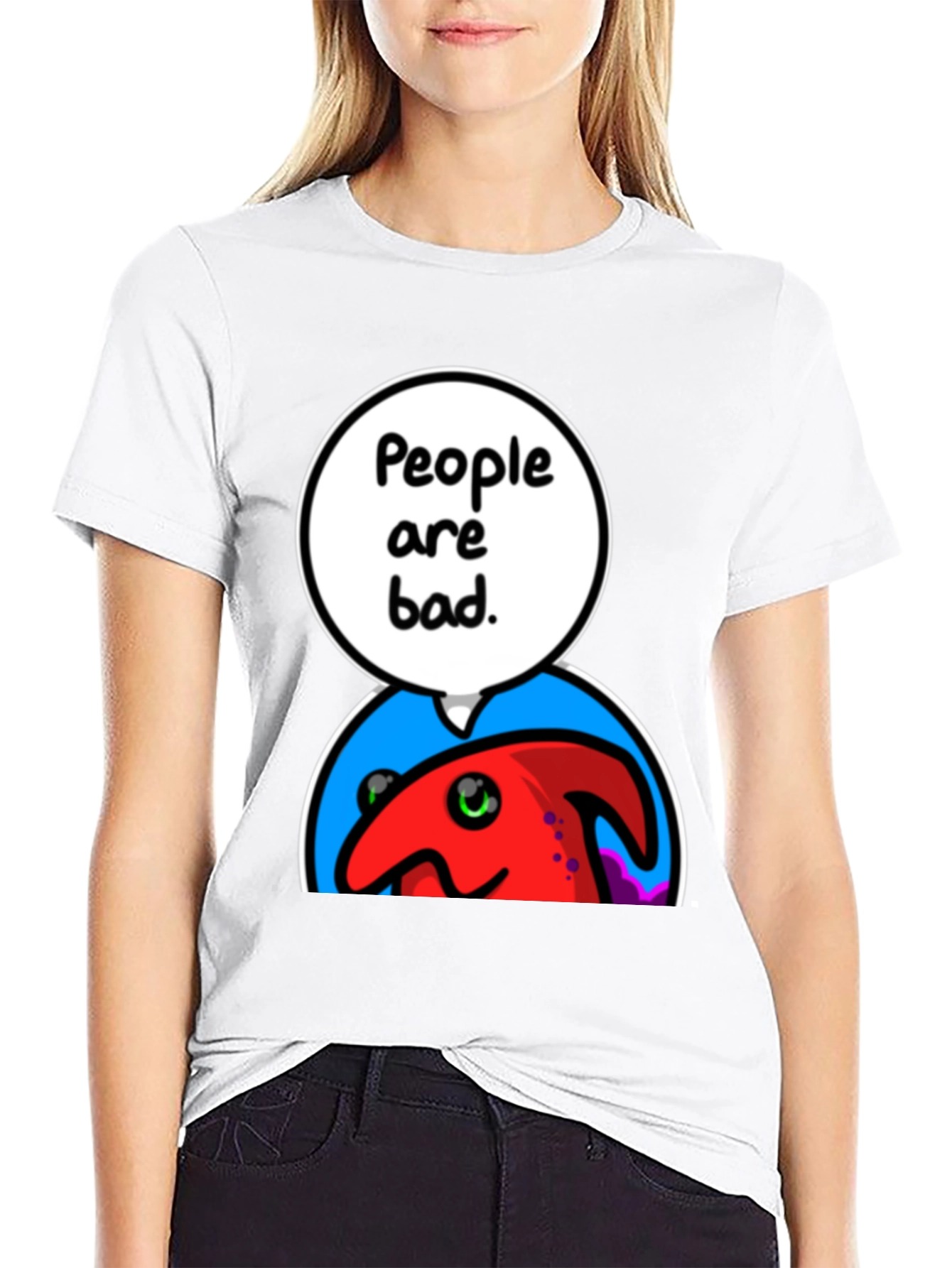 People Are Bad Graphic T-Shirt