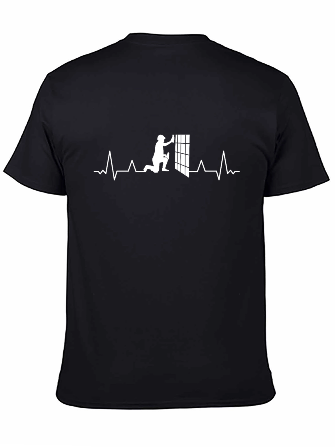 Window Cleaner Heartbeat T-Shirt