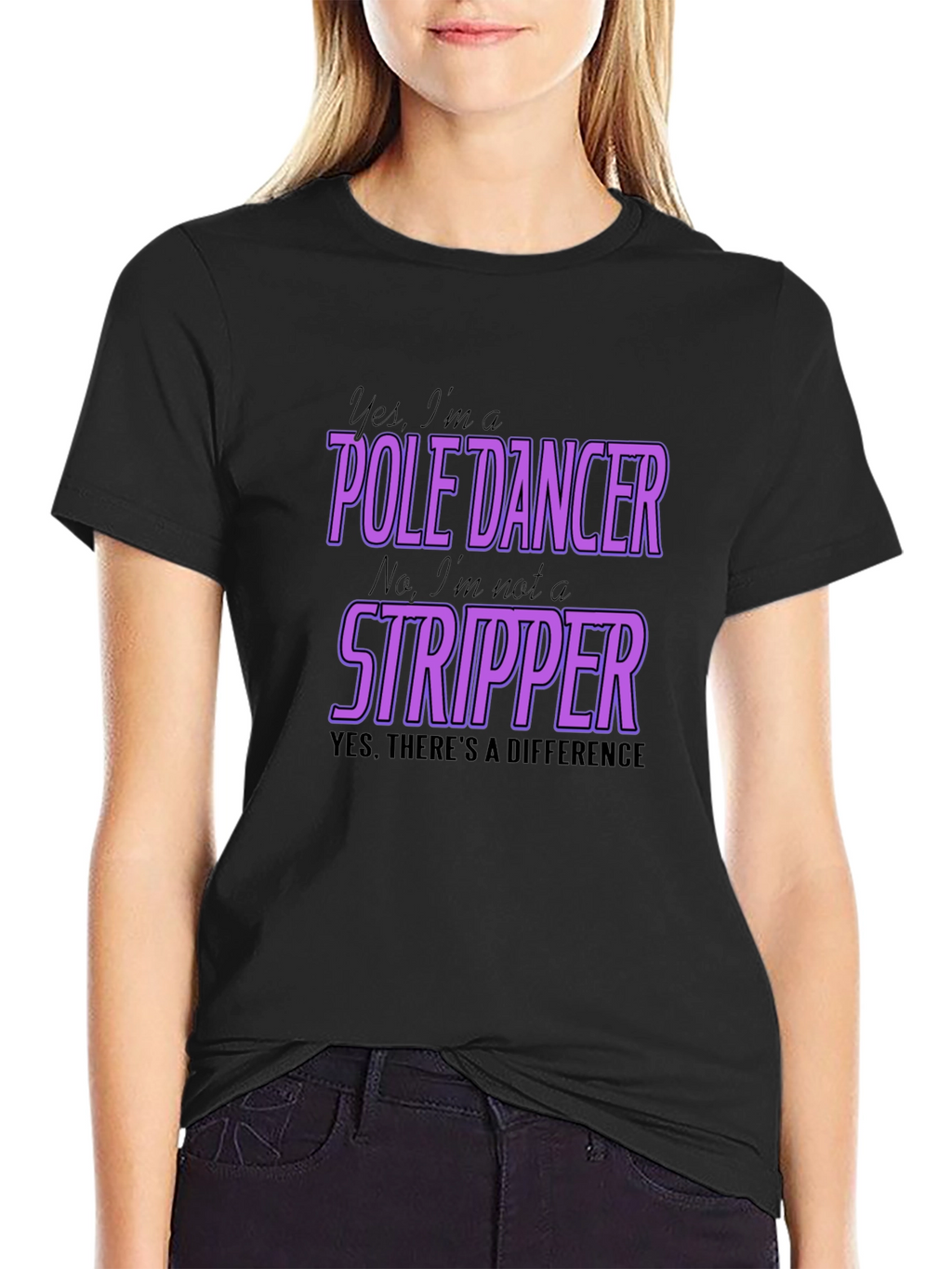 Pole Dancer T-Shirt - Yes Im a Pole Dancer