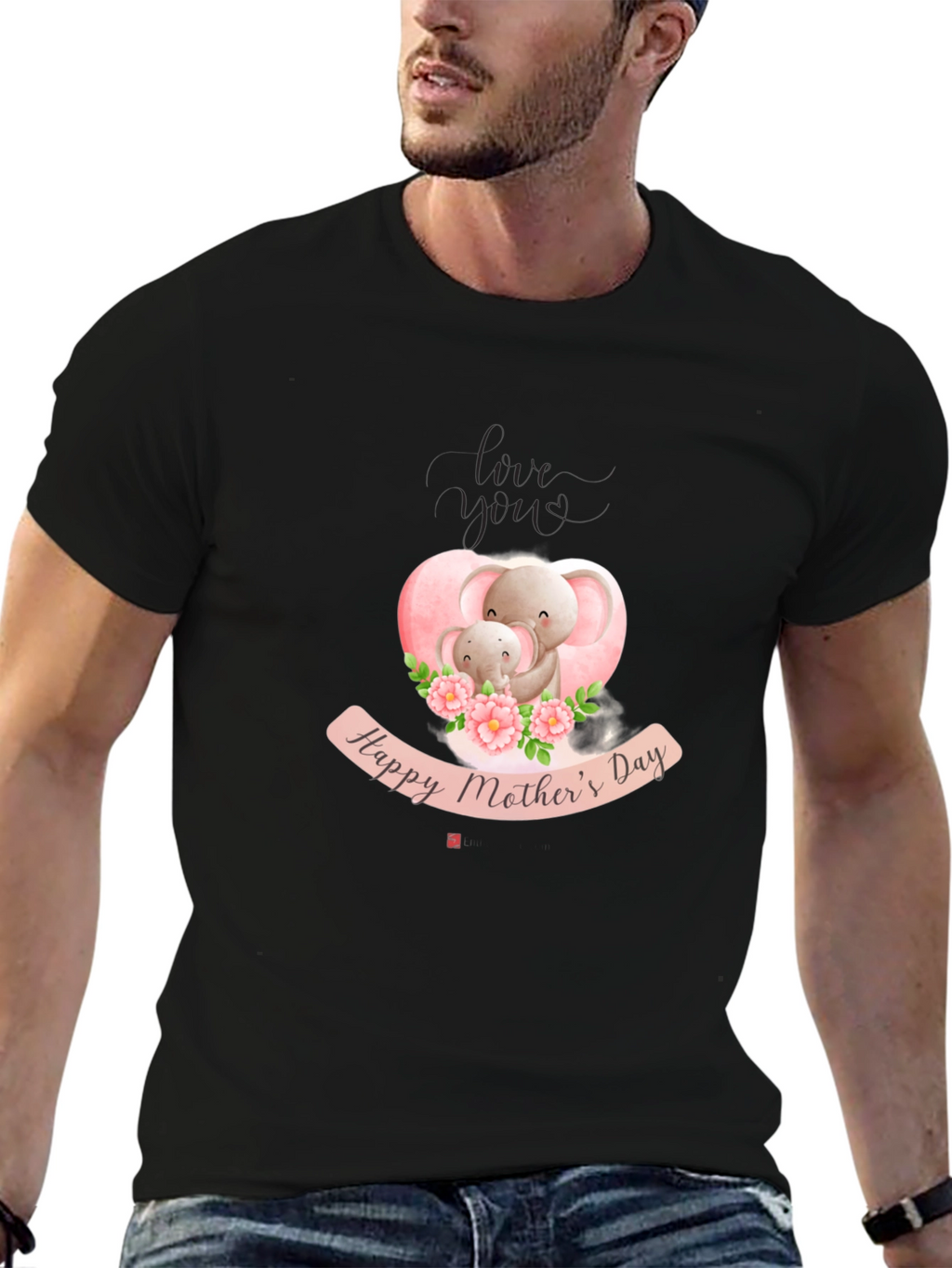 Happy Mothers Day Elephant T-Shirt