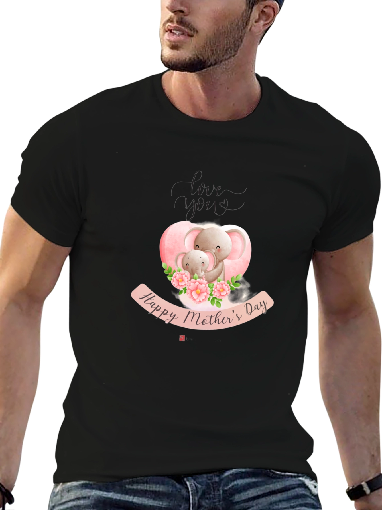 Happy Mothers Day Elephant T-Shirt