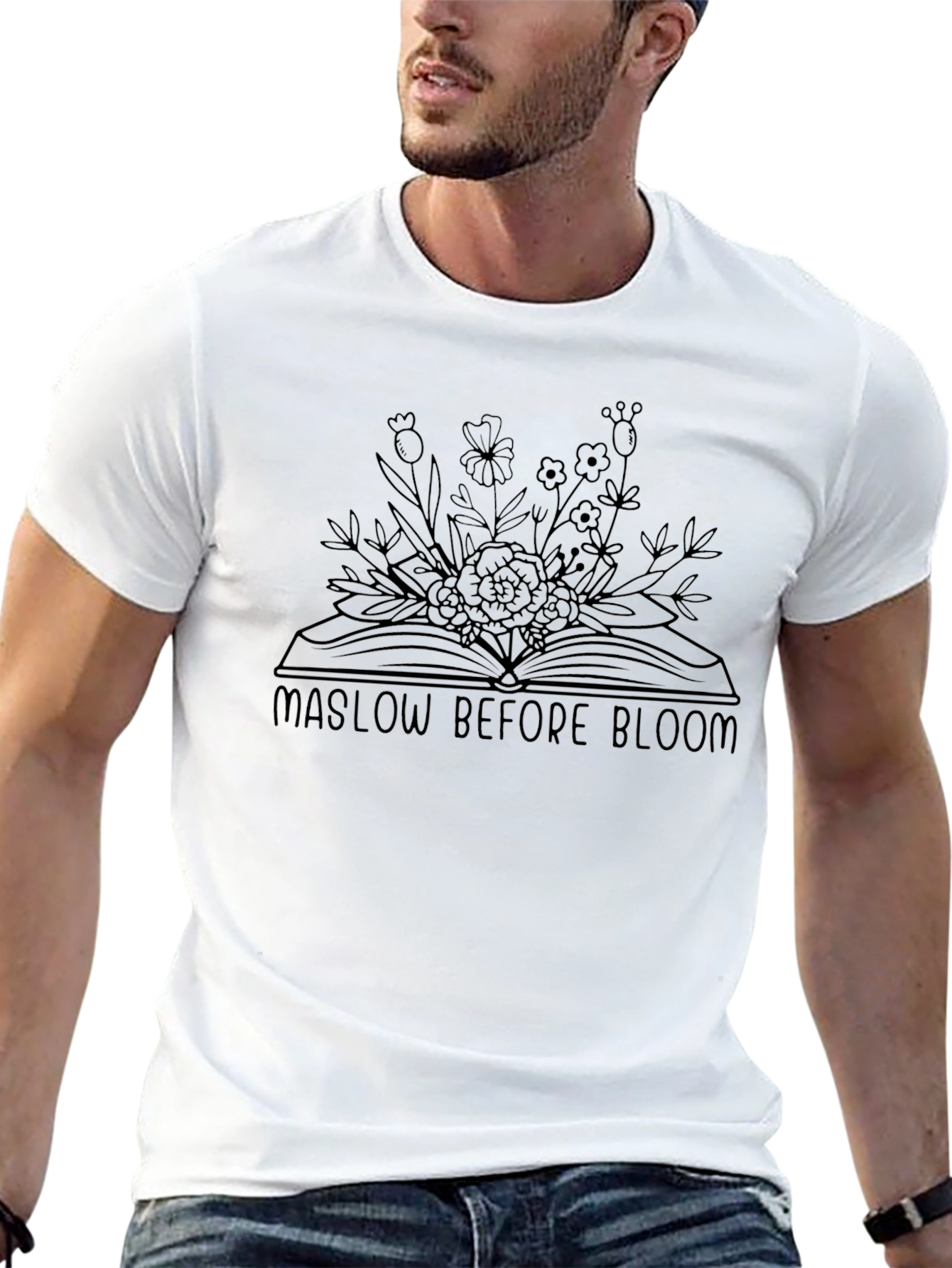 Maslow Before Bloom Graphic T-Shirt