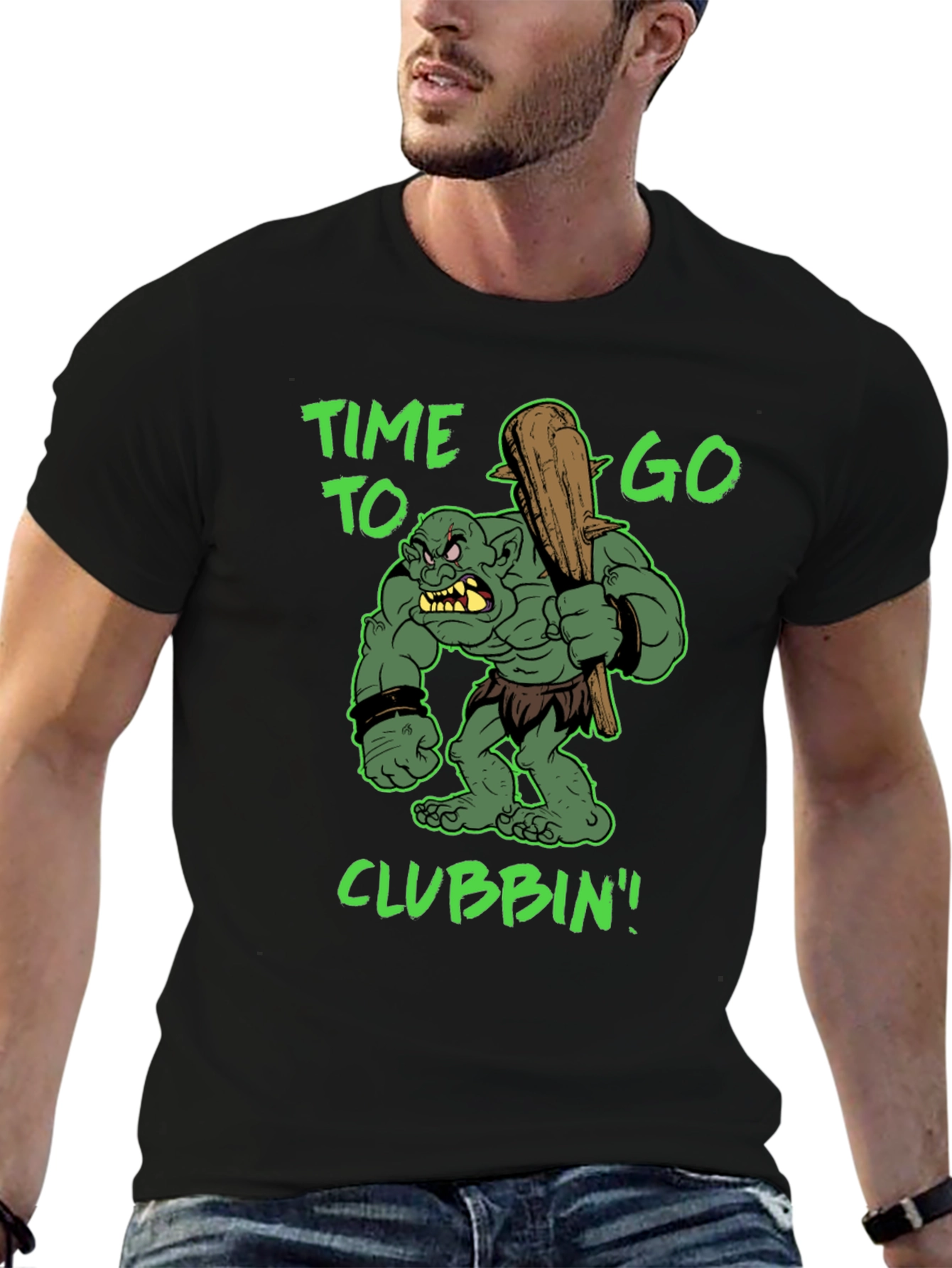 Time to Go Clubbin Graphic Tee