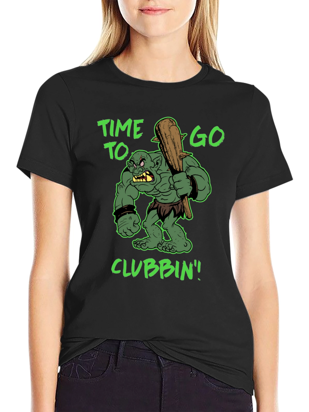 Time to Go Clubbin Graphic Tee