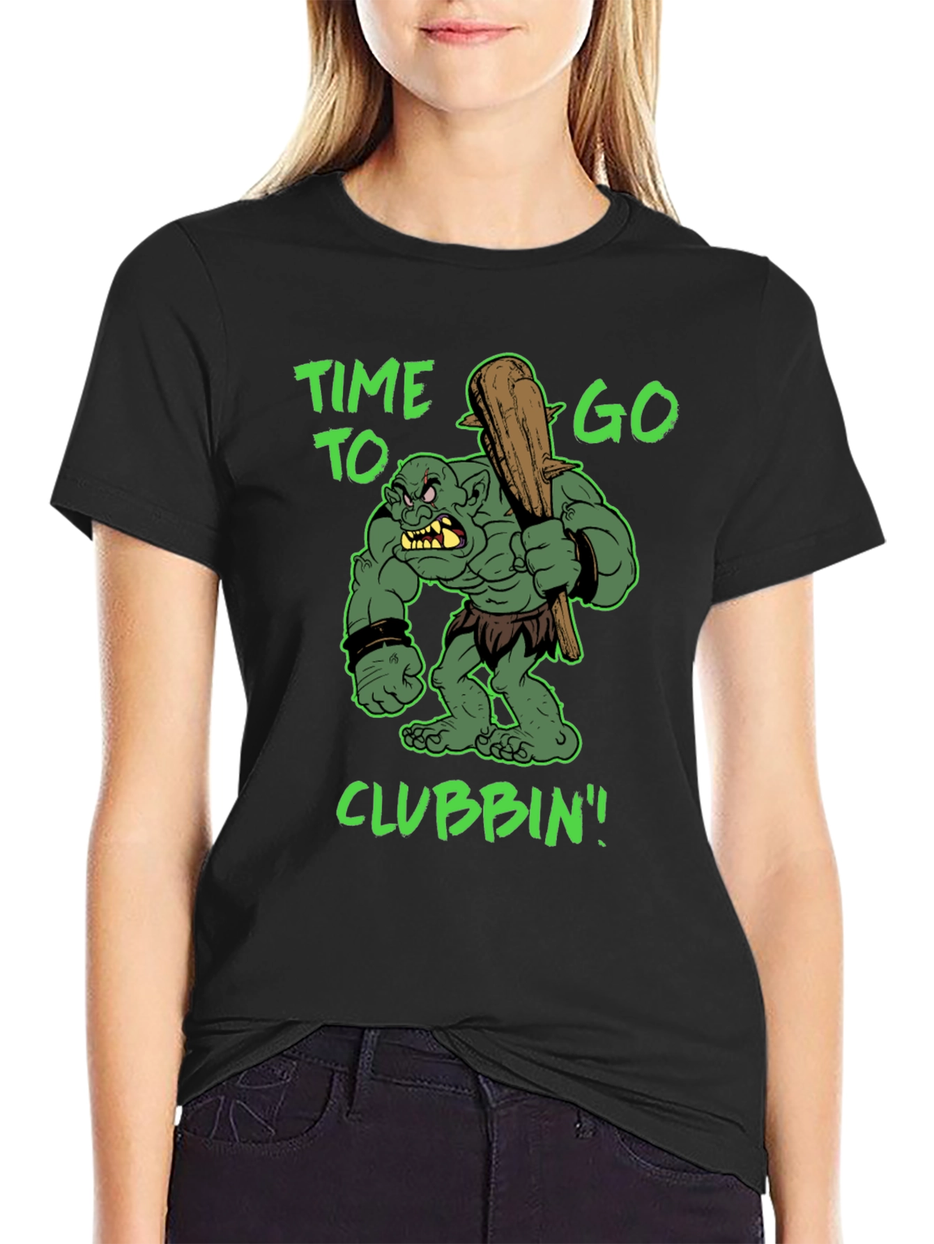 Time to Go Clubbin Graphic Tee