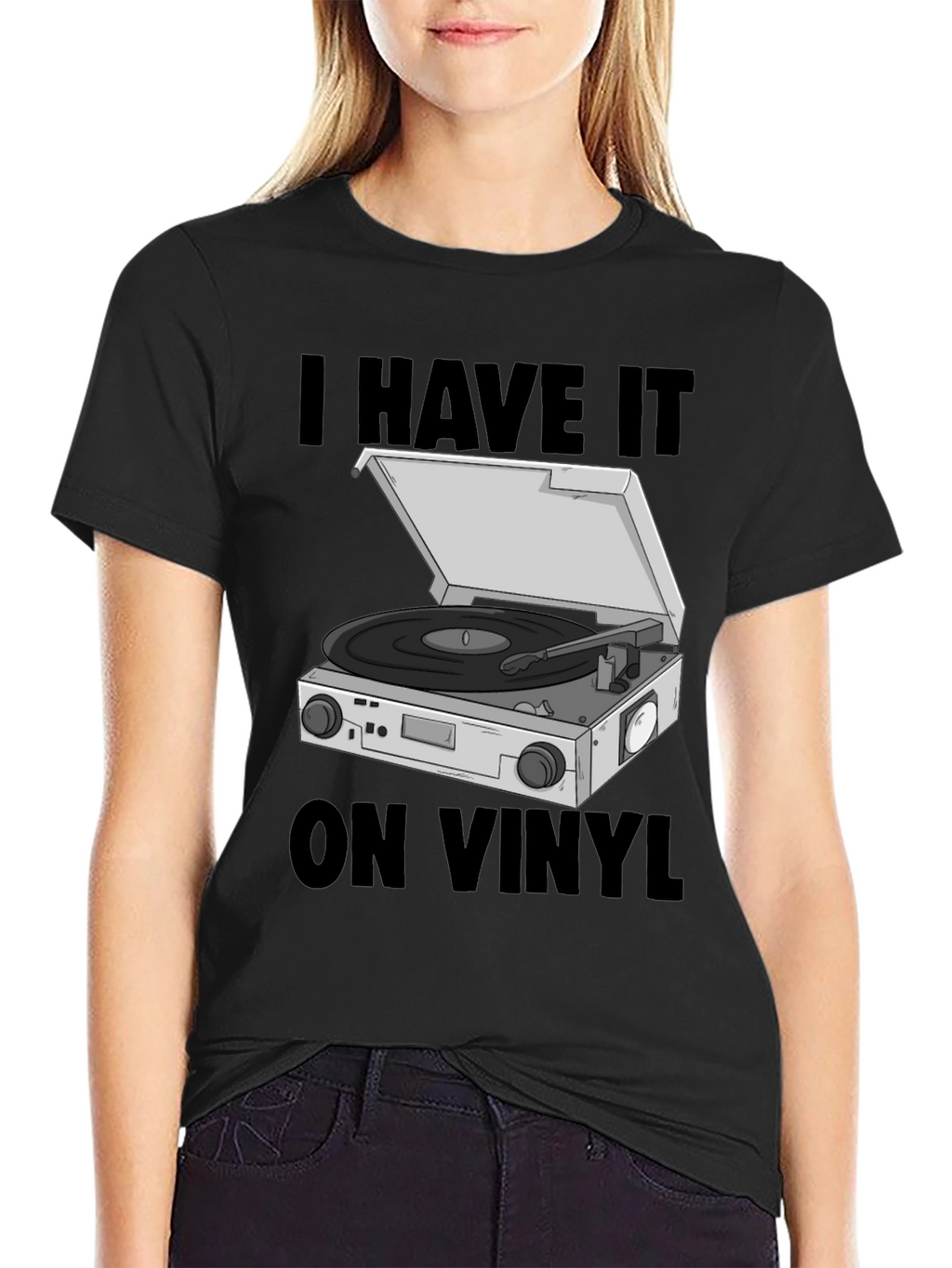 I Have it On Vinyl Graphic T-Shirt