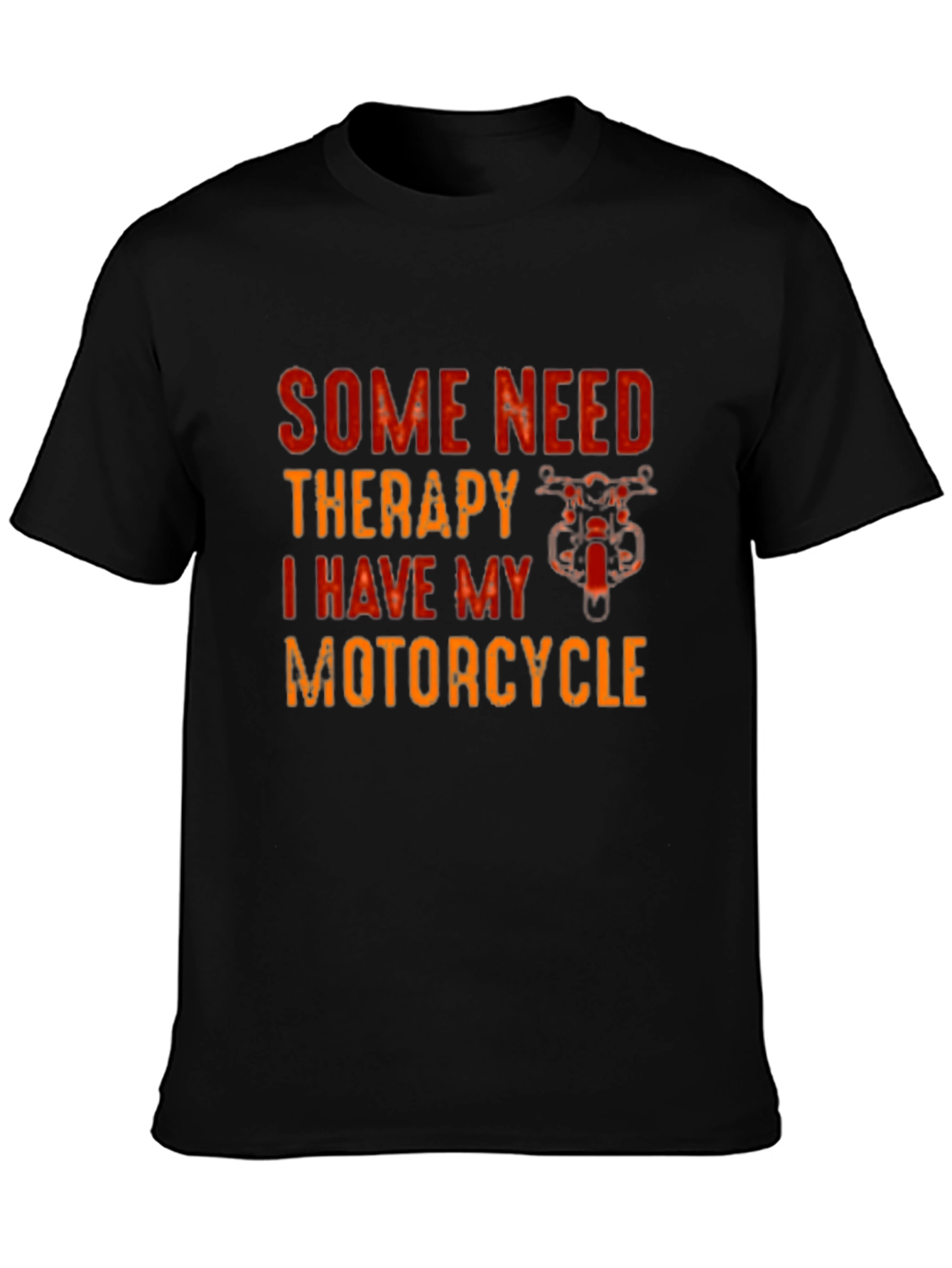 Therapy Motorcycle Black T-Shirt