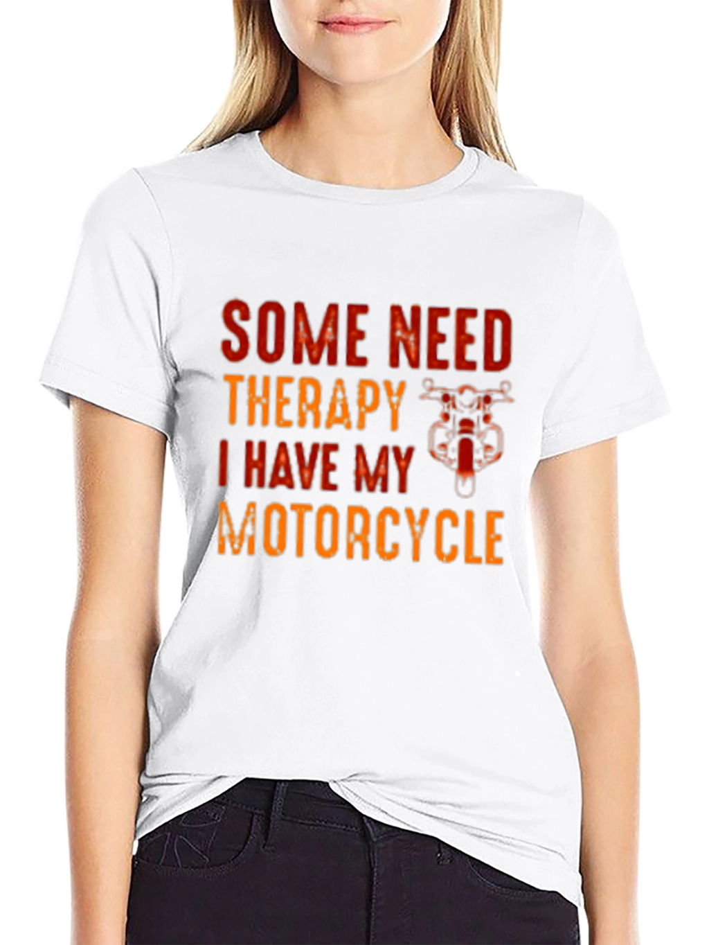 Therapy Motorcycle Black T-Shirt