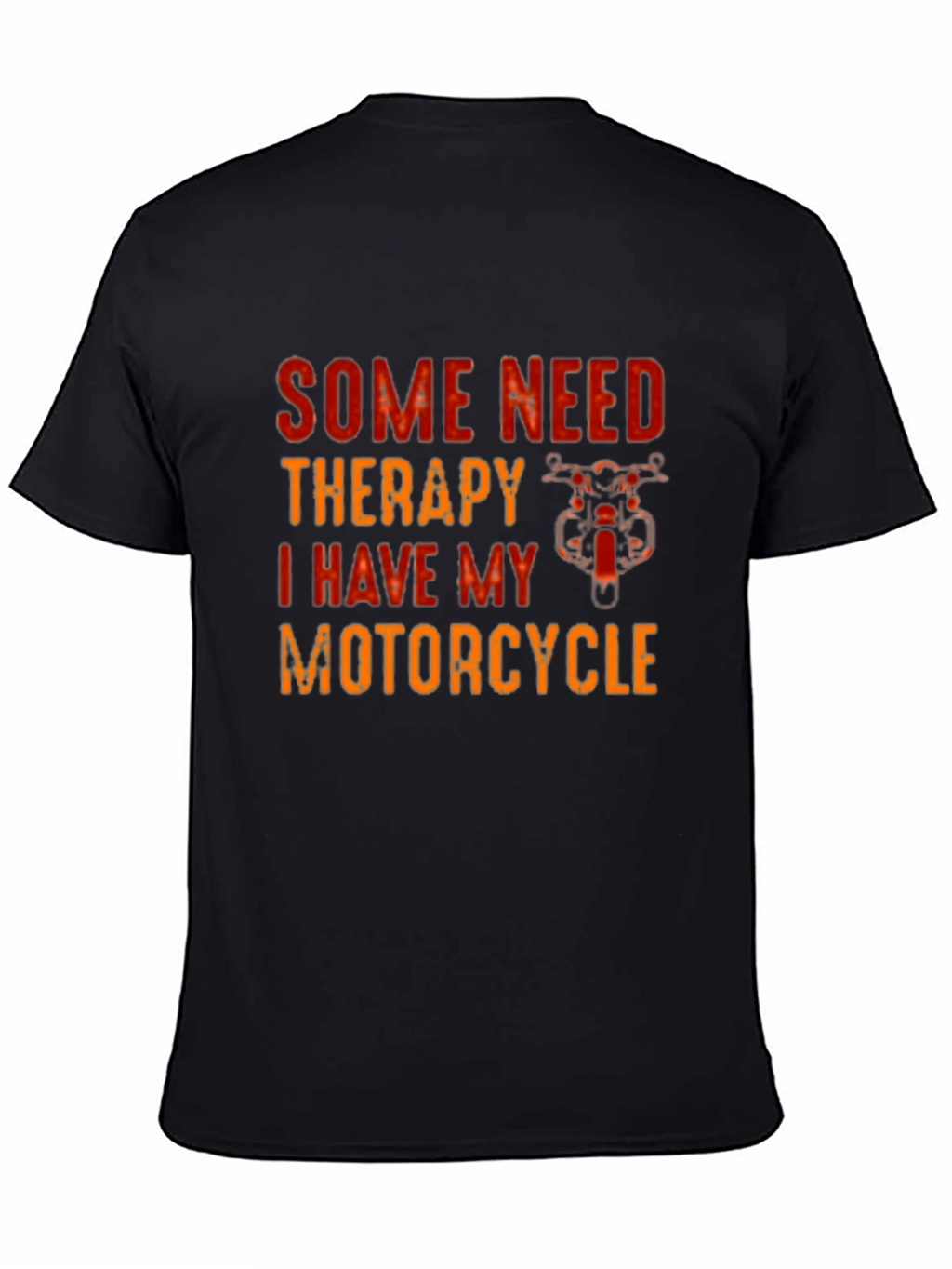 Therapy Motorcycle Black T-Shirt