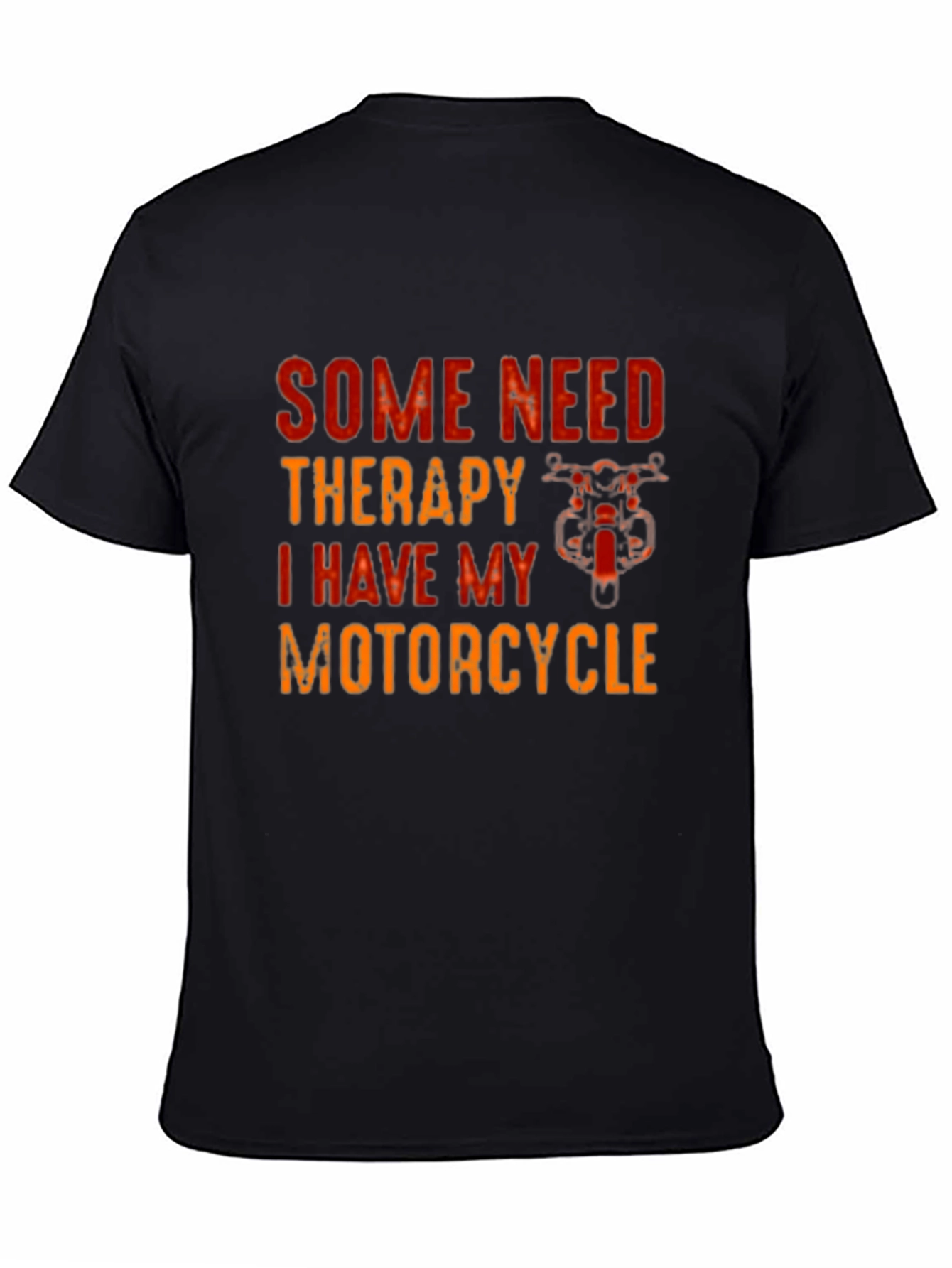 Therapy Motorcycle Black T-Shirt