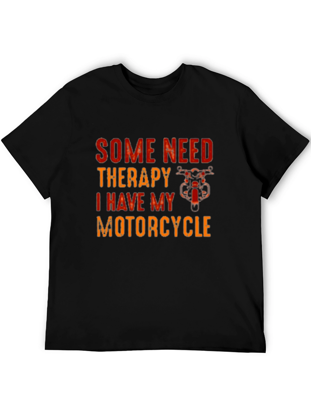 Therapy Motorcycle Black T-Shirt