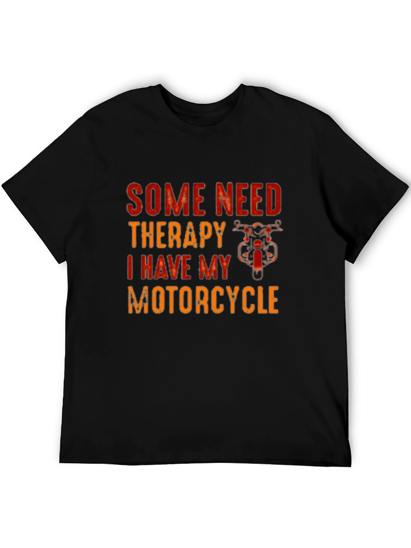 Therapy Motorcycle Black T-Shirt