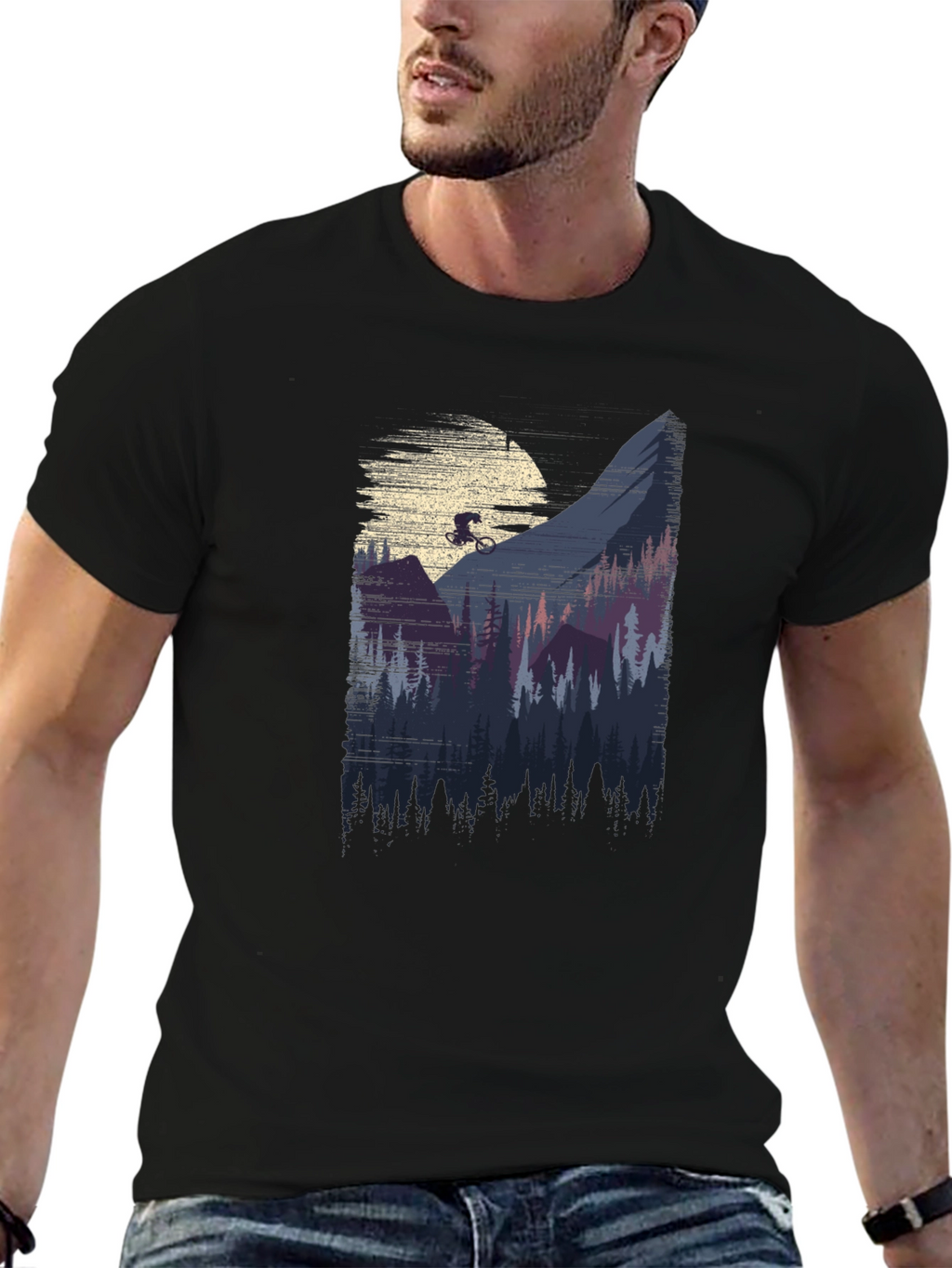 Mountain Biker Graphic Tee