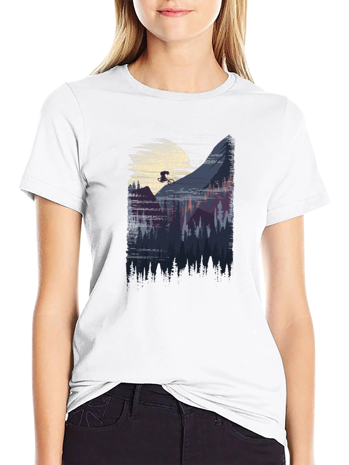 Mountain Biker Graphic Tee
