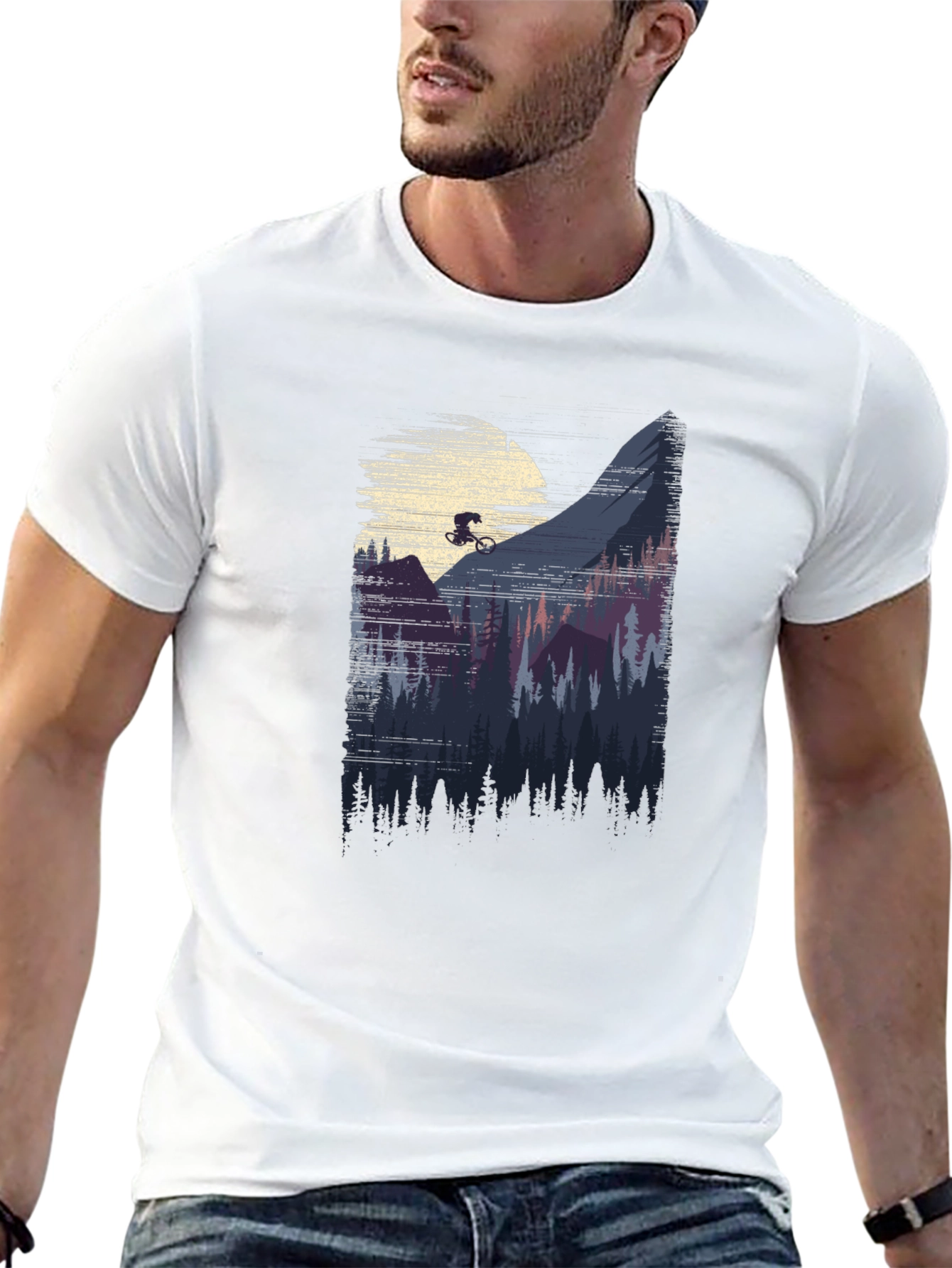 Mountain Biker Graphic Tee