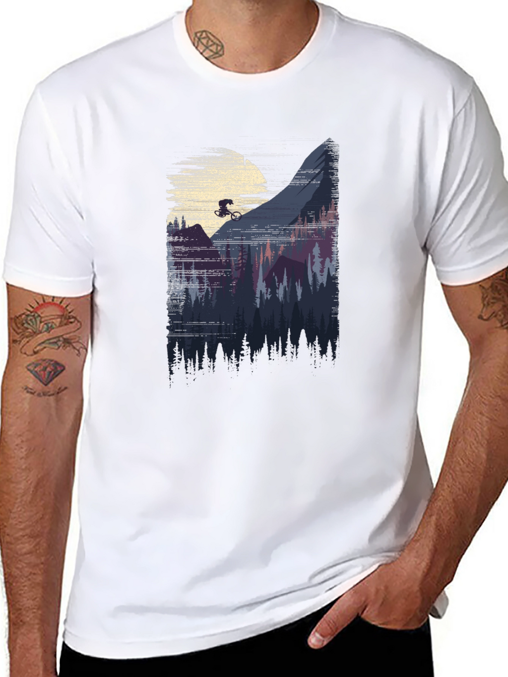 Mountain Biker Graphic Tee