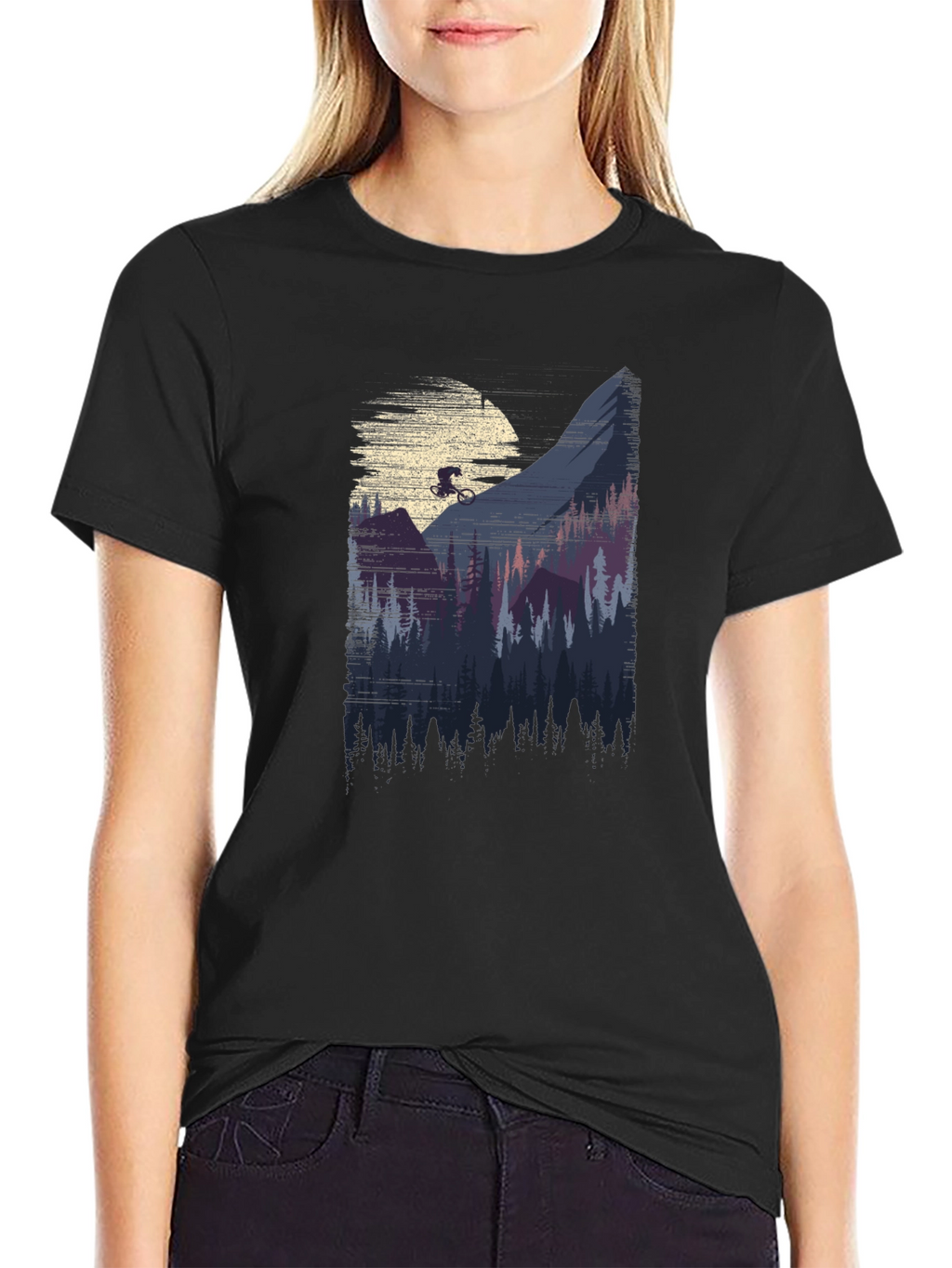 Mountain Biker Graphic Tee