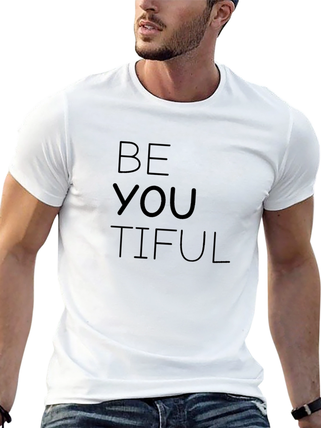 Be YOU TIFUL Black T-Shirt
