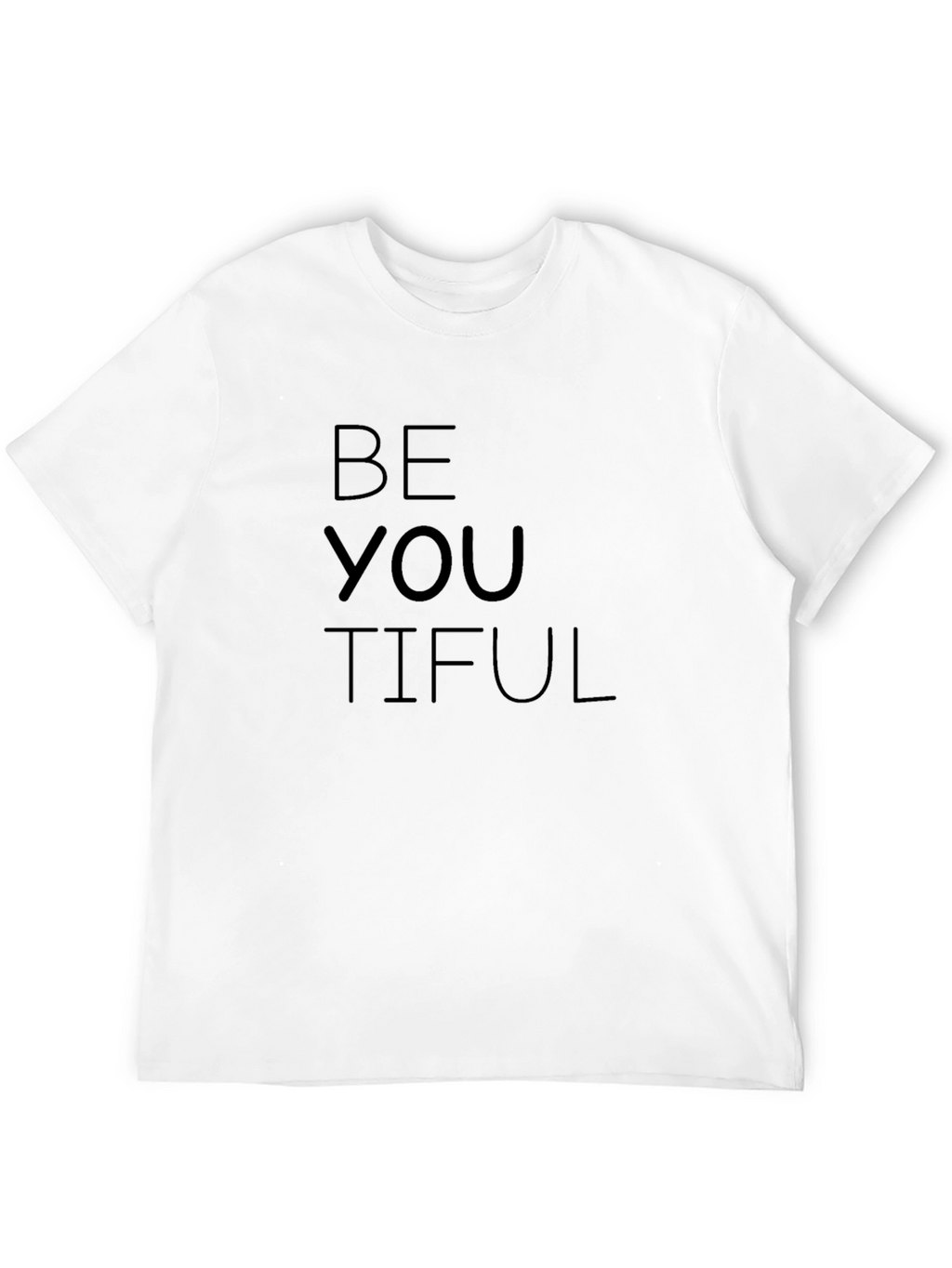 Be YOU TIFUL Black T-Shirt