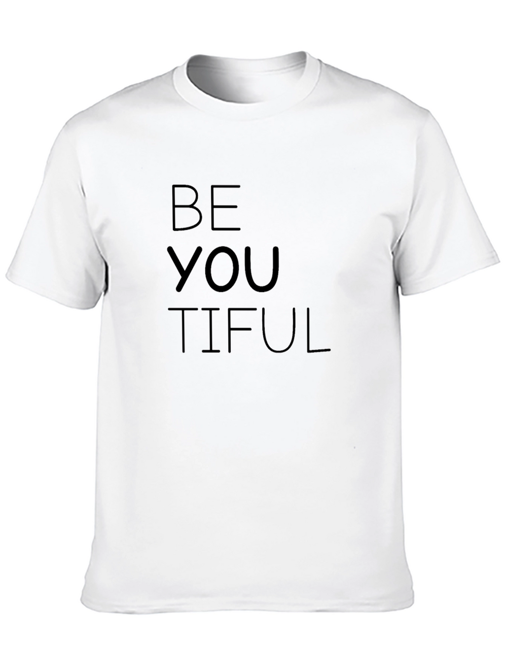 Be YOU TIFUL Black T-Shirt