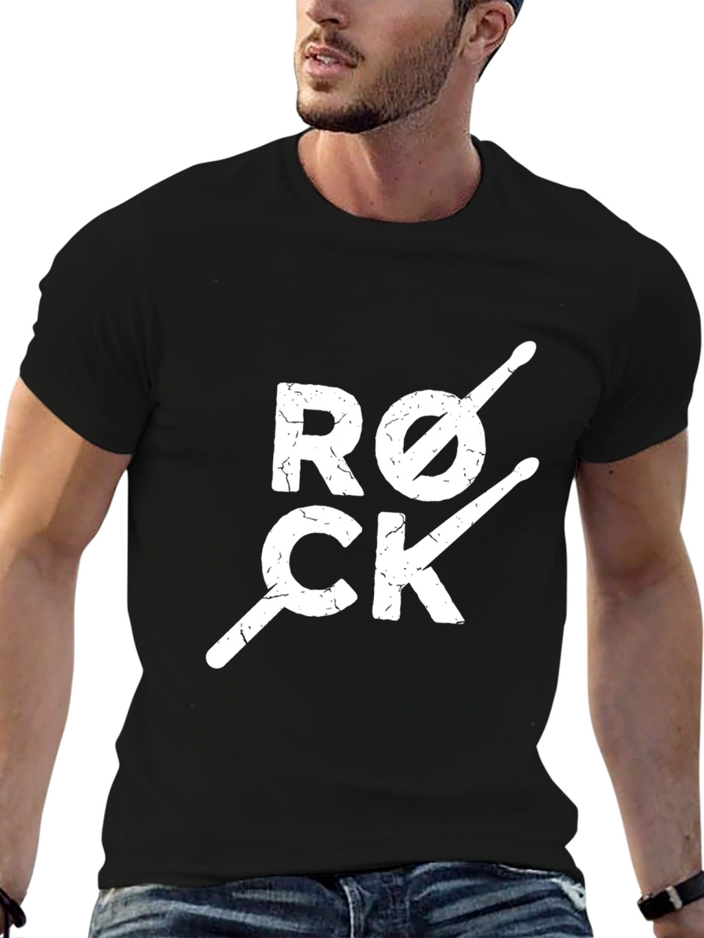 Rock and Roll Drummer T-Shirt