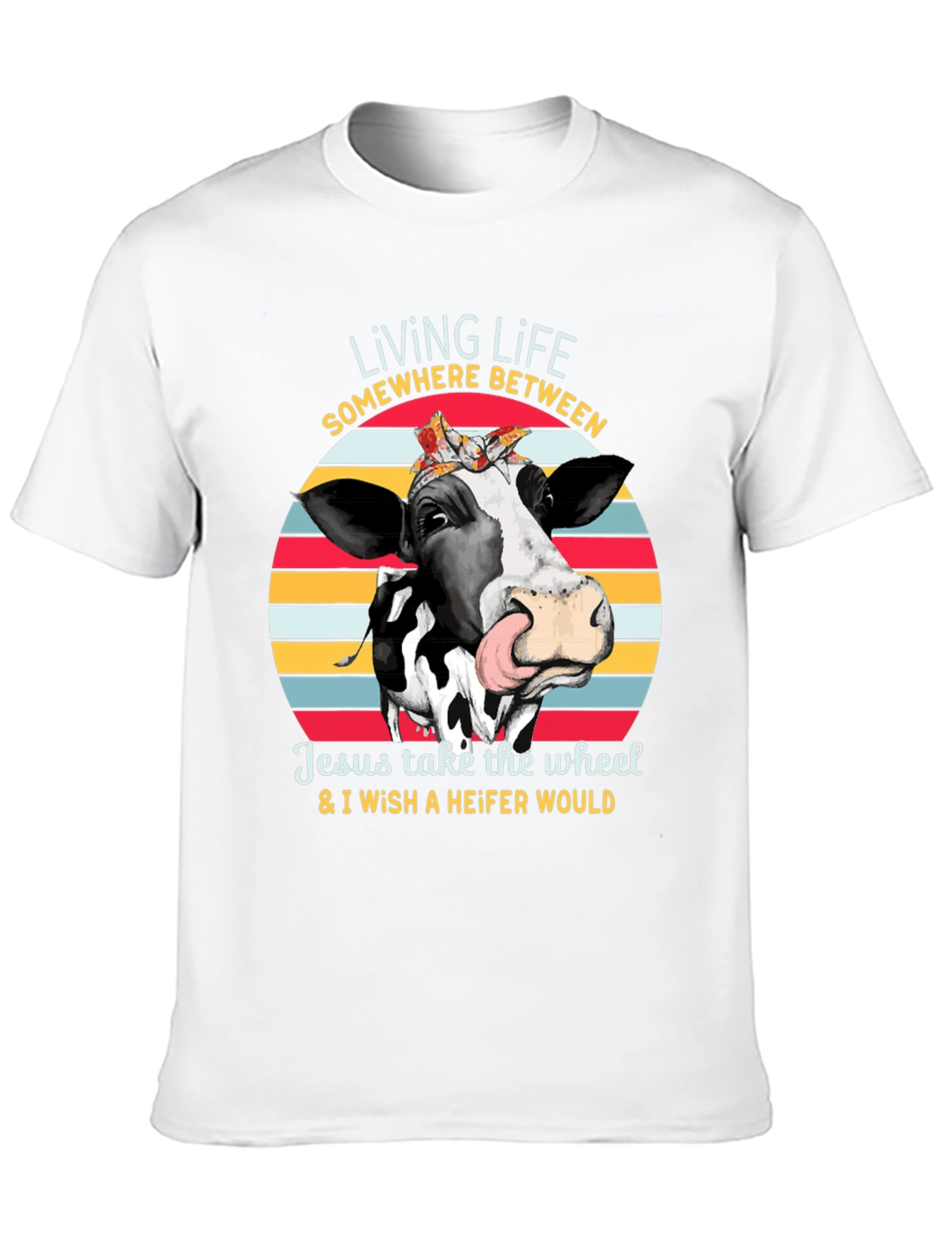 Cow Heifer Graphic Tee