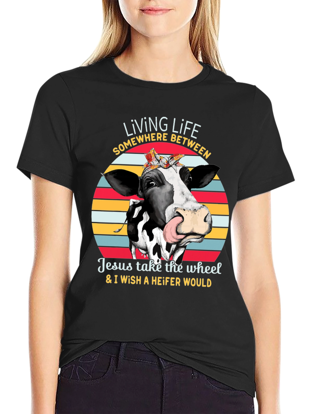 Cow Heifer Graphic Tee