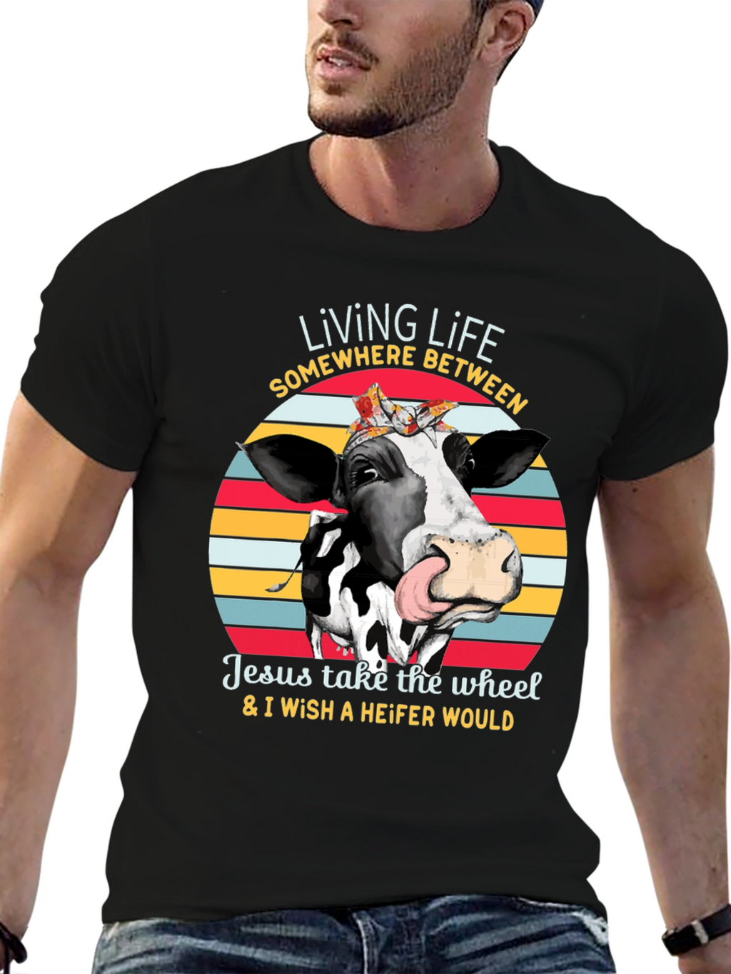 Cow Heifer Graphic Tee