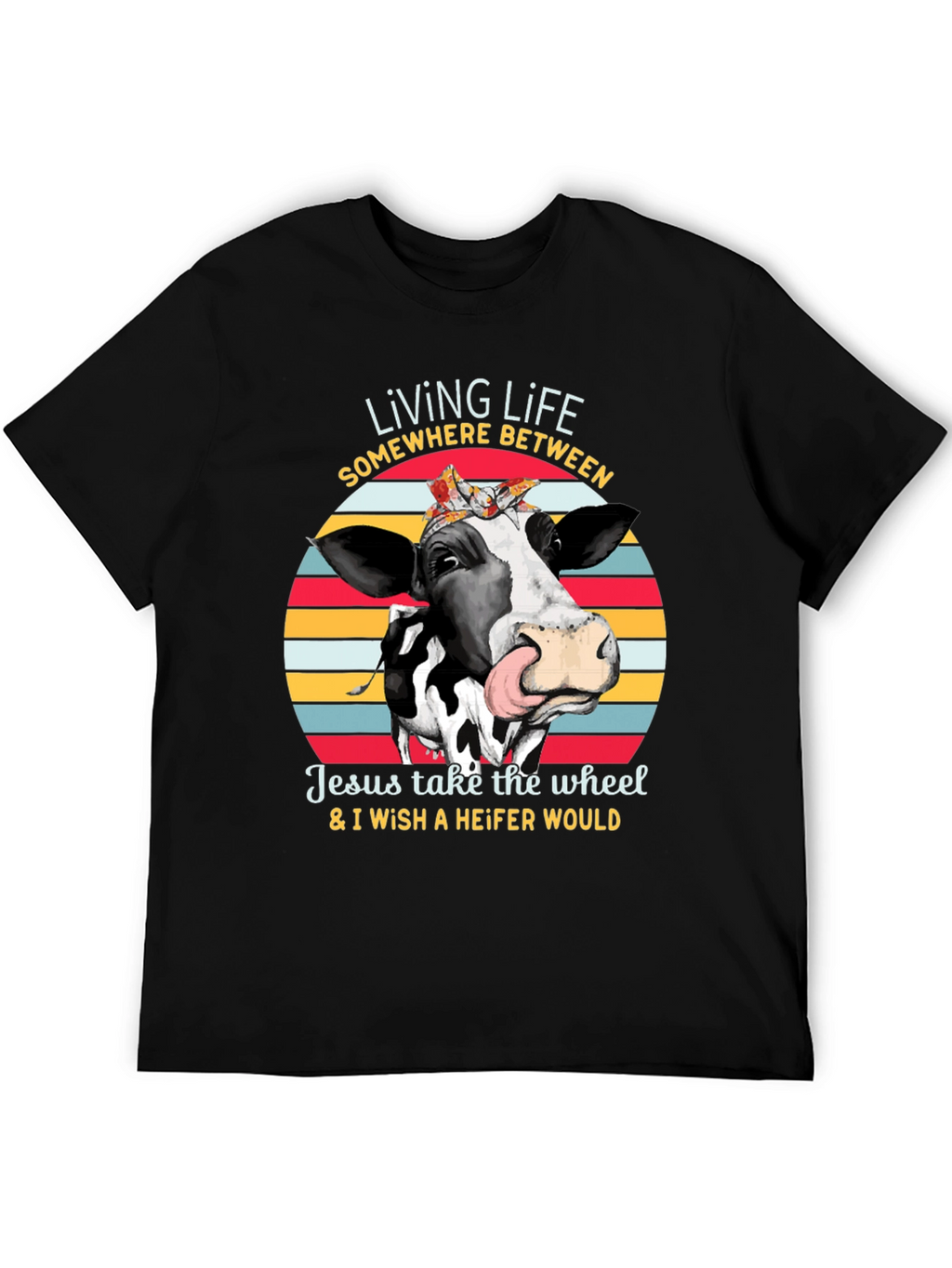 Cow Heifer Graphic Tee