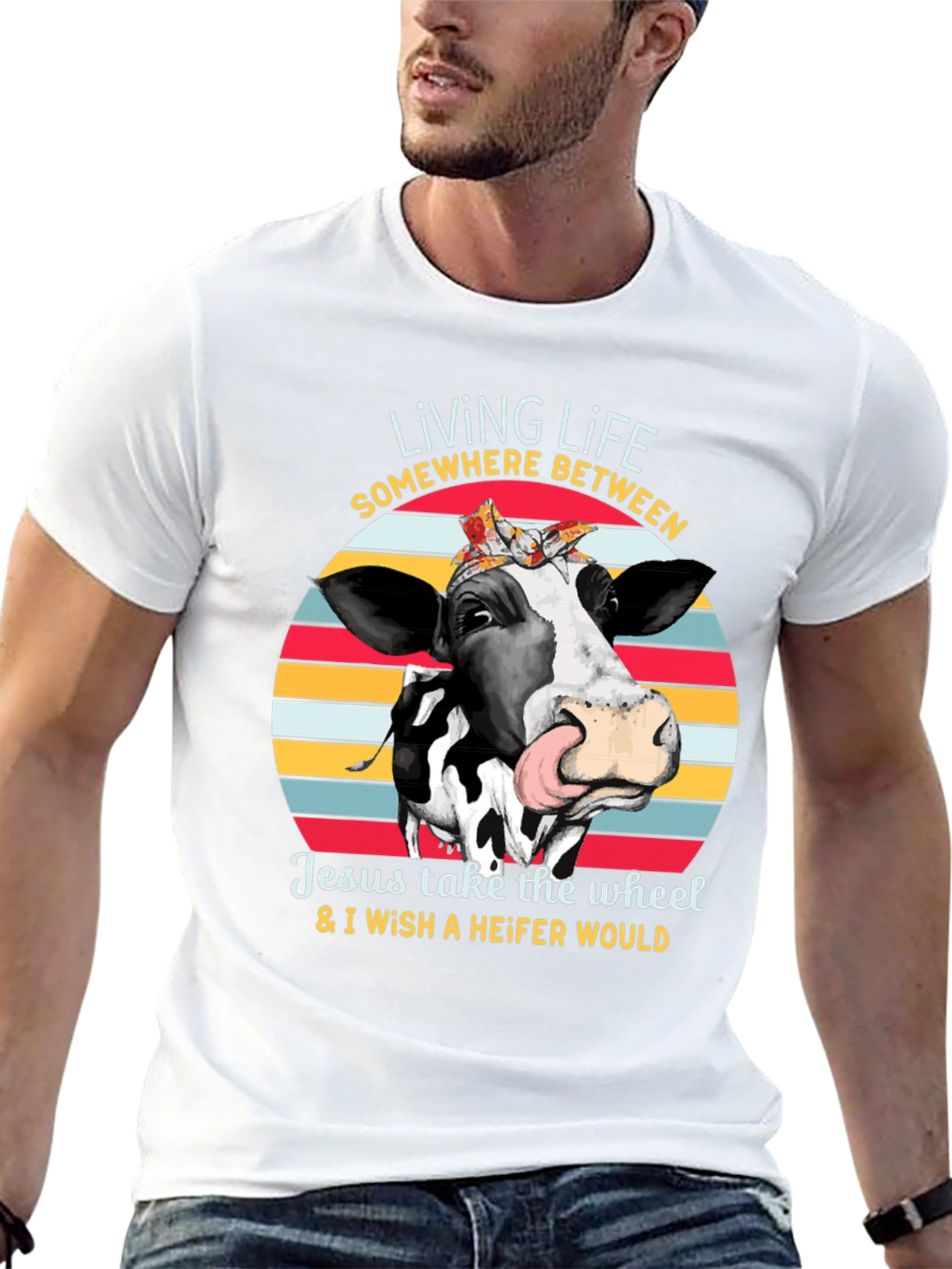 Cow Heifer Graphic Tee