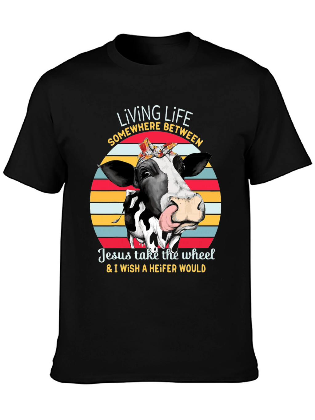 Cow Heifer Graphic Tee