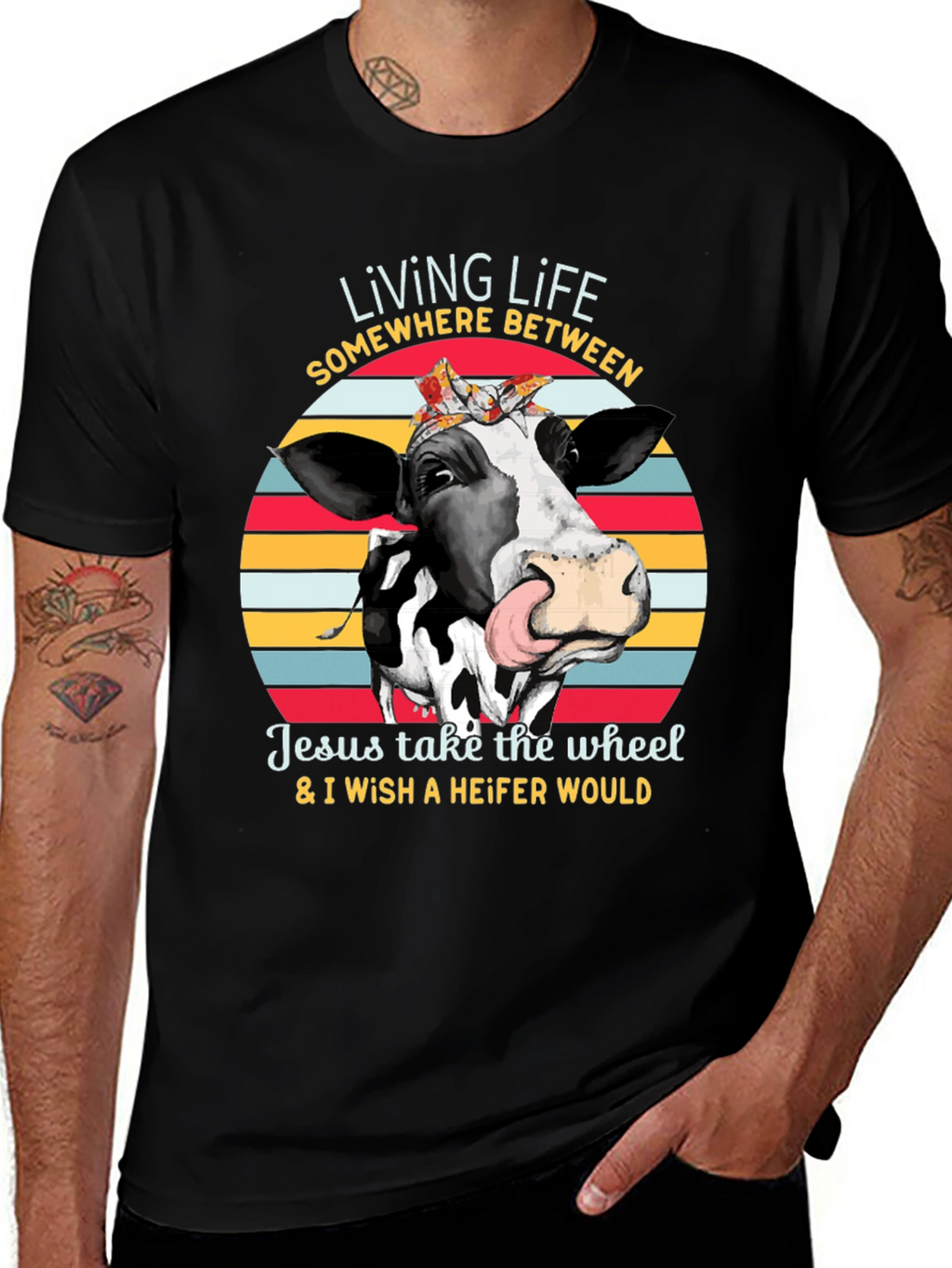 Cow Heifer Graphic Tee